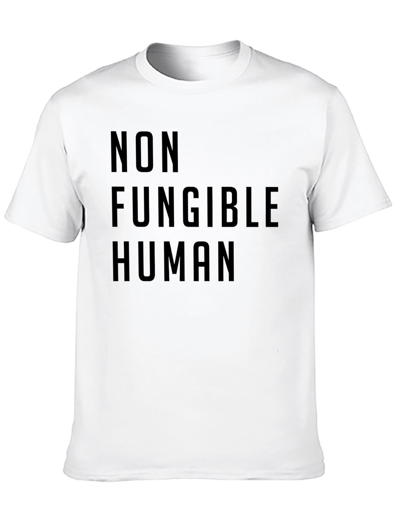 Black Non Fungible Human Black T-Shirt view 10