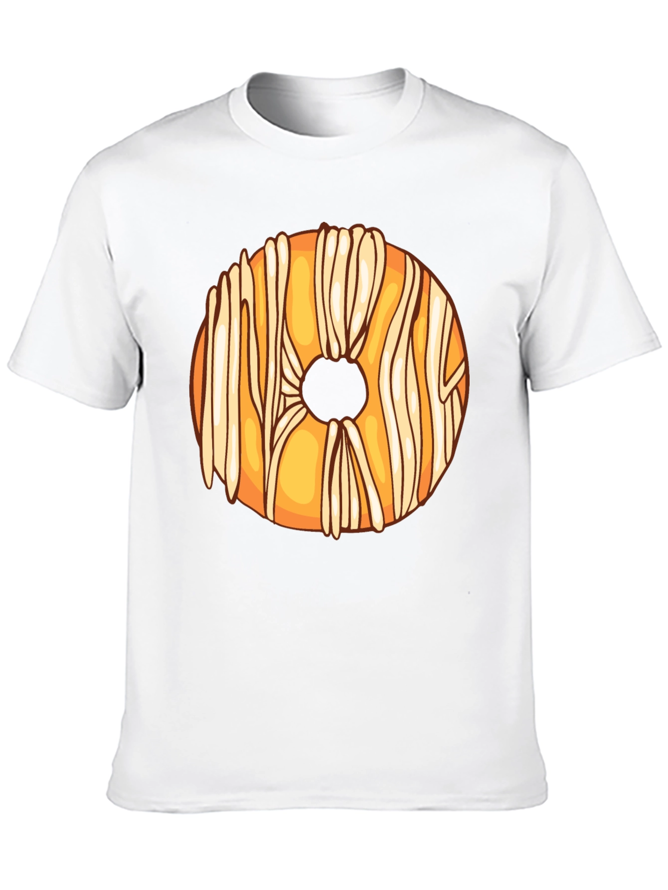 Black Donut Lover Black T-Shirt view 10