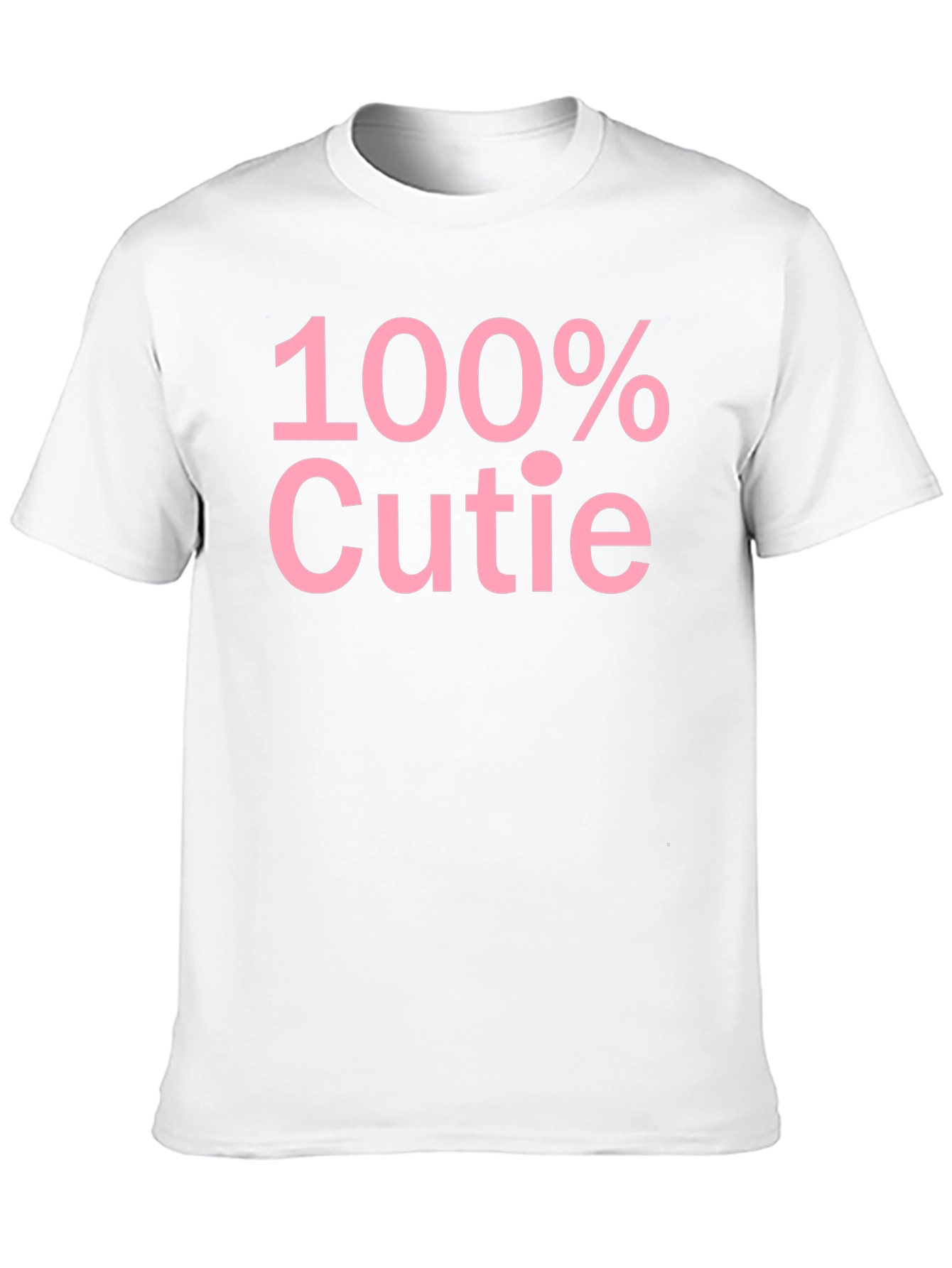 Black 100% Cutie Black Graphic T-Shirt - Soft Cotton Blend view 10