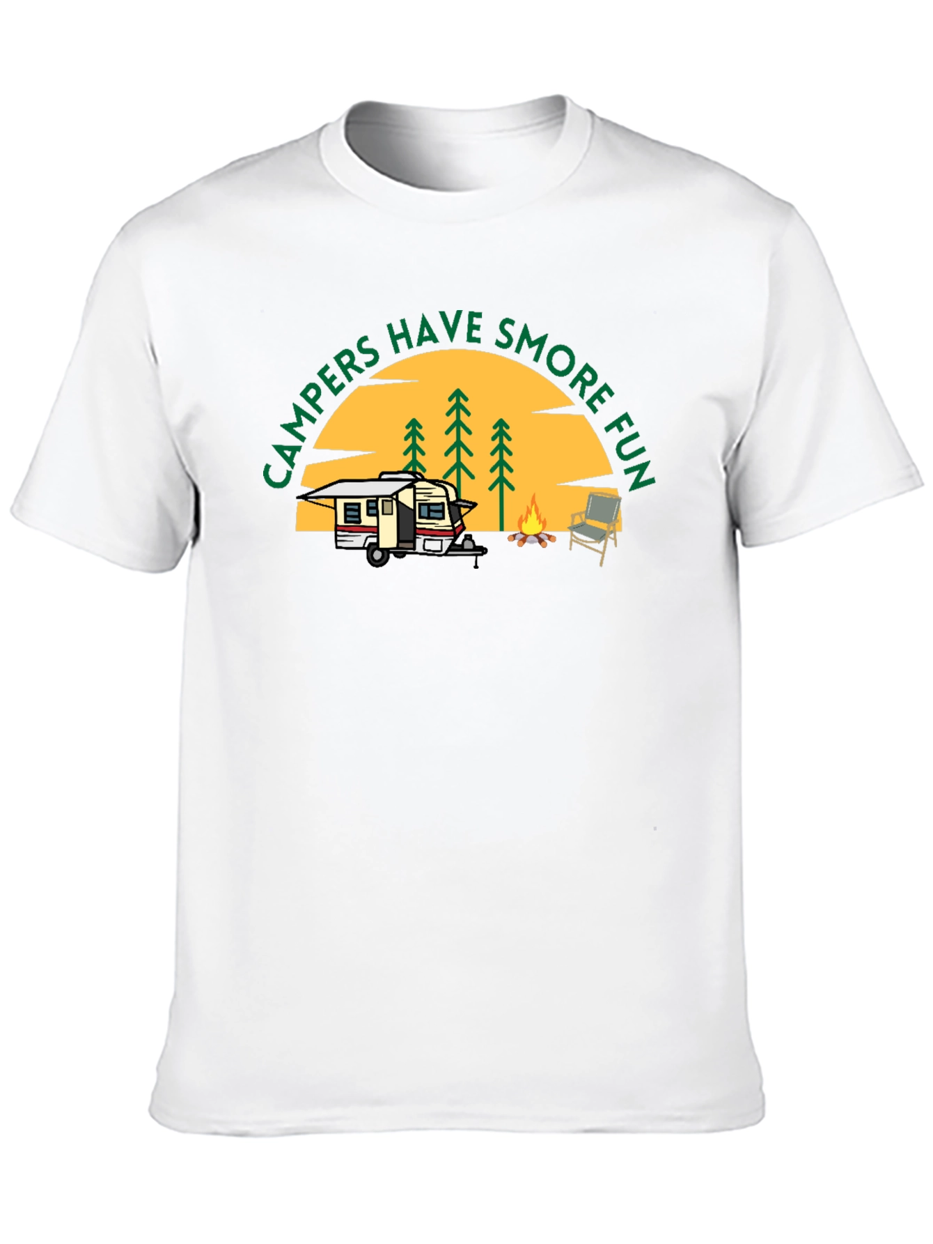 Black Campers Have S'more Fun Black Graphic Tee view 10