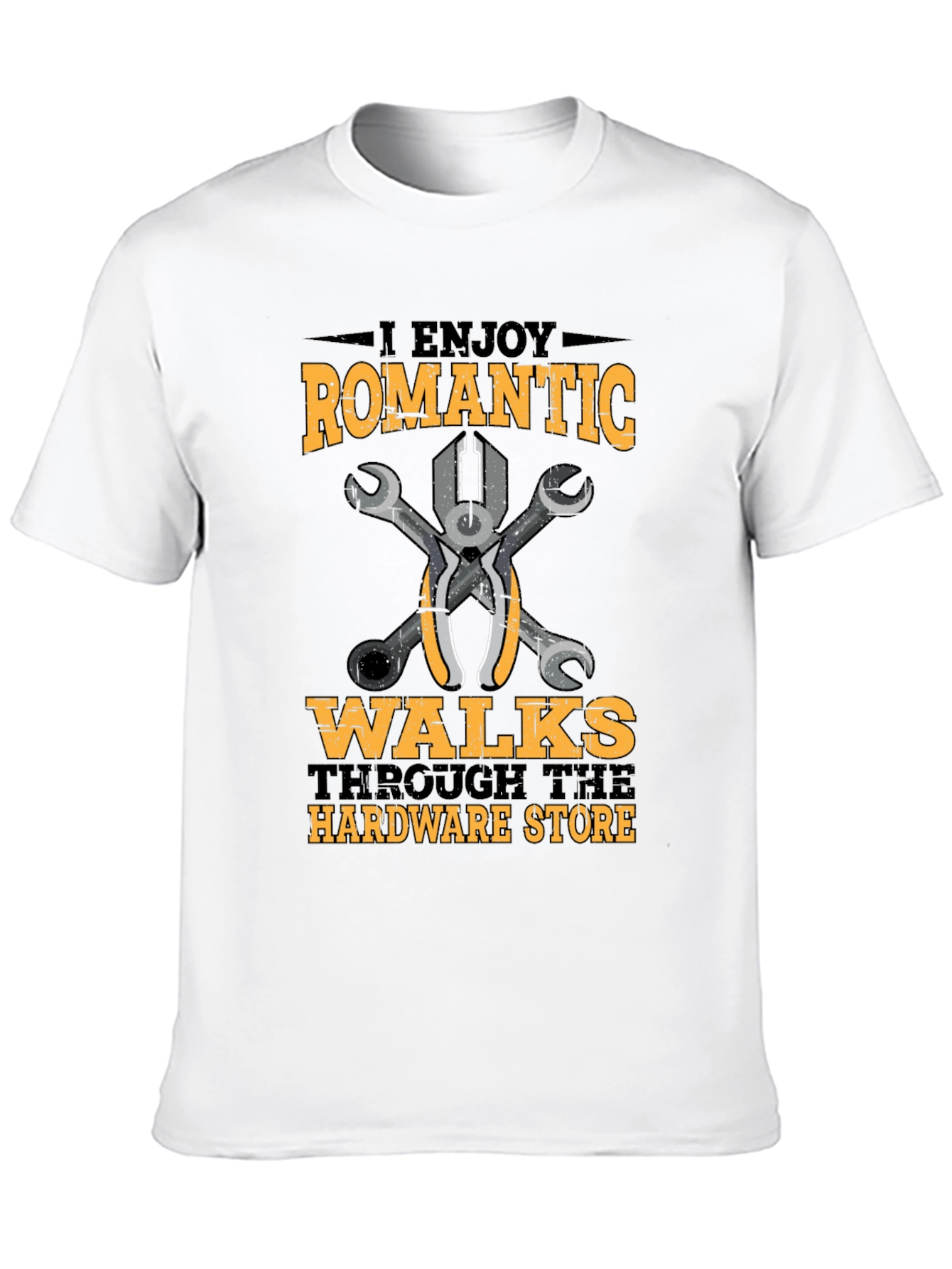 Black Romantic Walks Hardware Store T-Shirt view 10