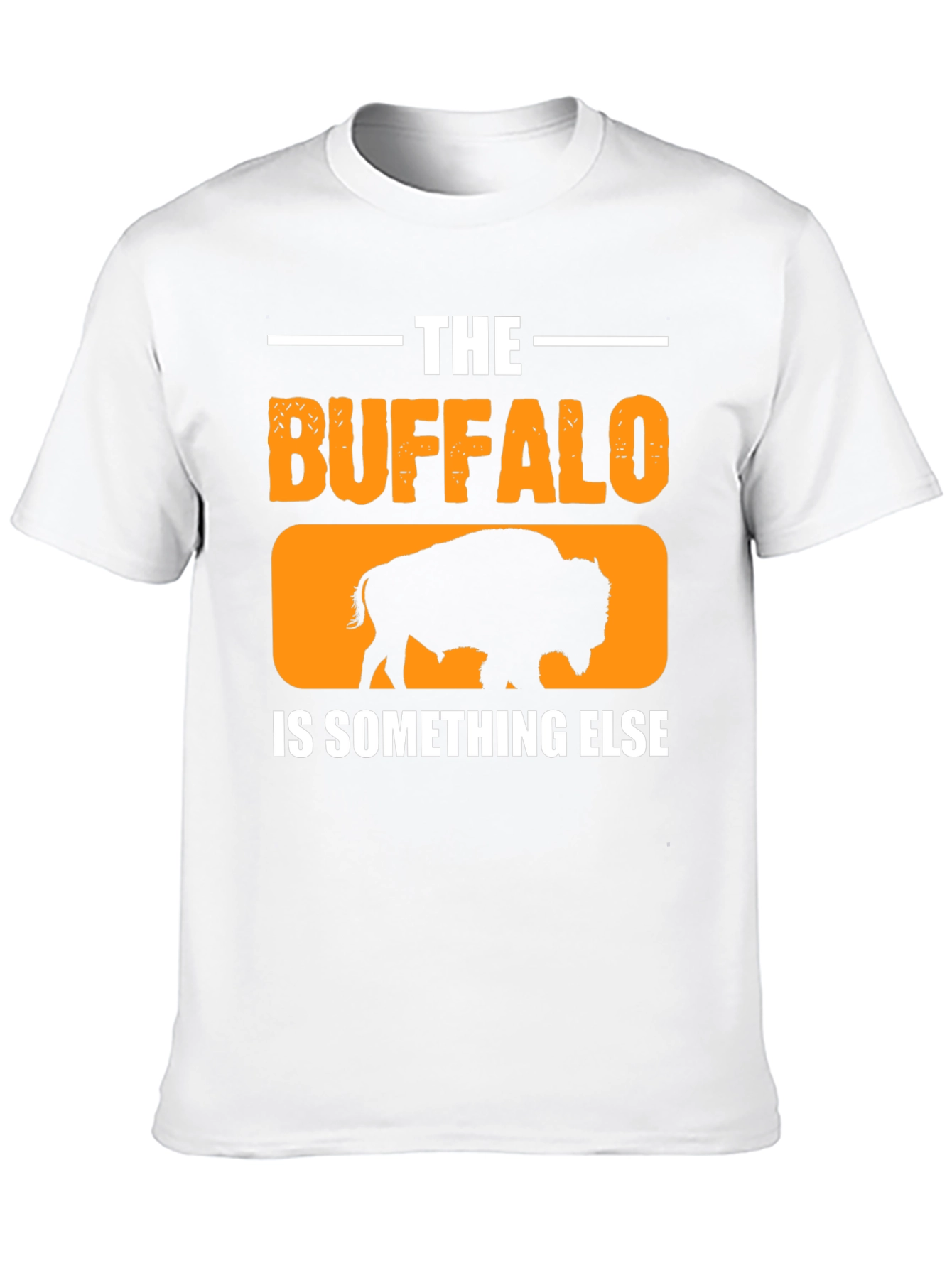 Black The Buffalo is Something Else Black T-Shirt view 10