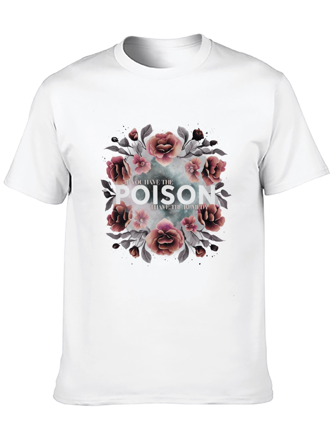 Black Poison Remedy Floral Graphic Tee view 10