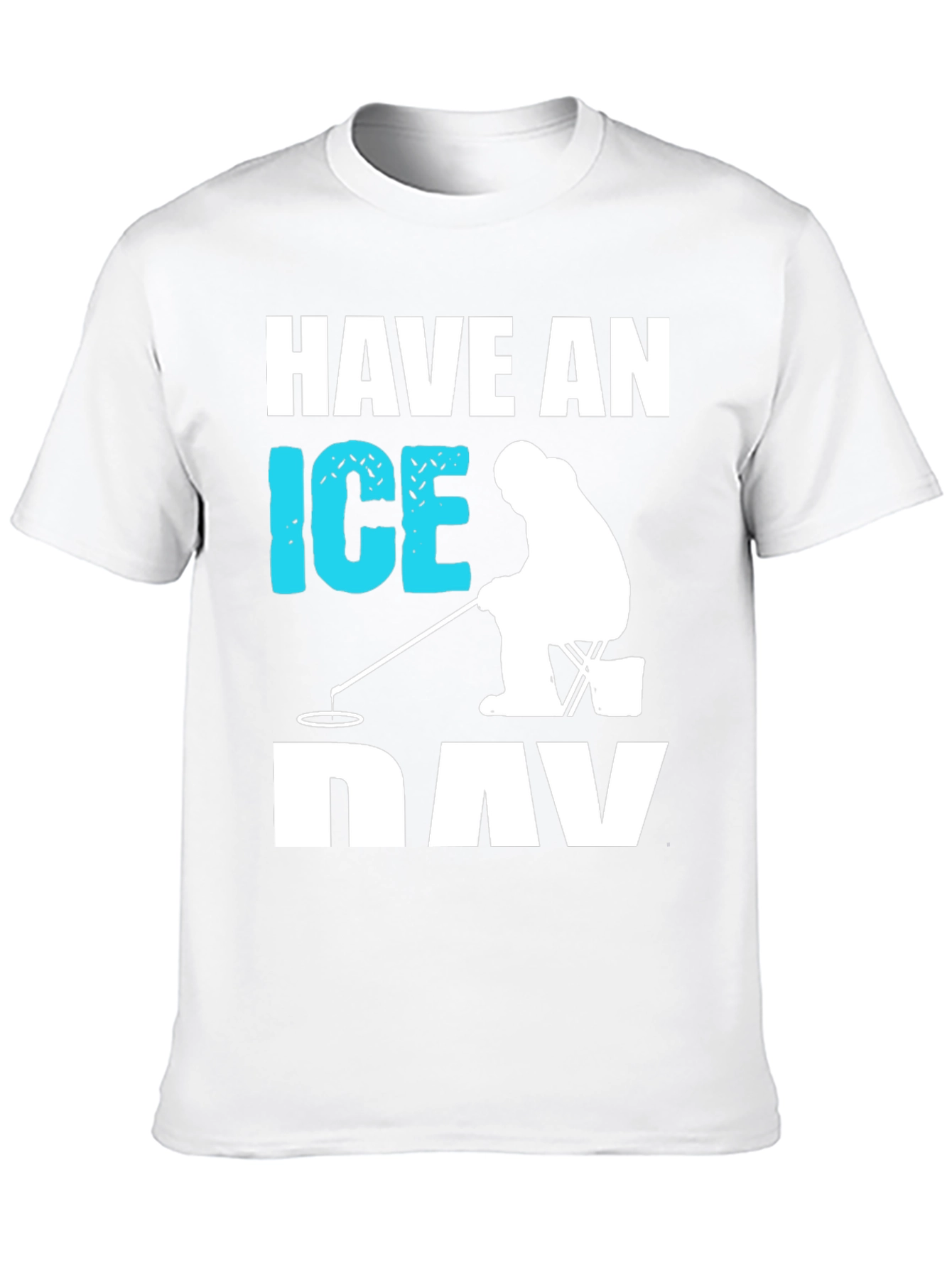 Black Have an Ice Day Black Graphic T-Shirt view 10