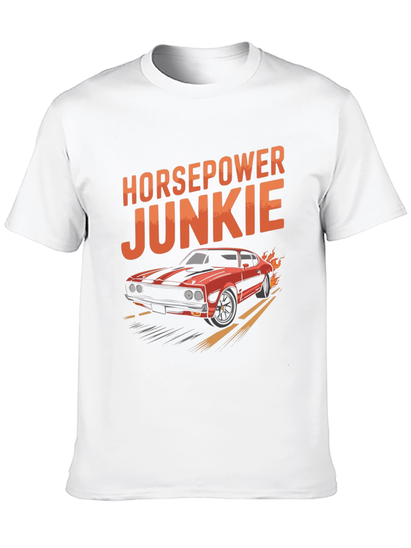 Black Horsepower Junkie Graphic T-Shirt view 10