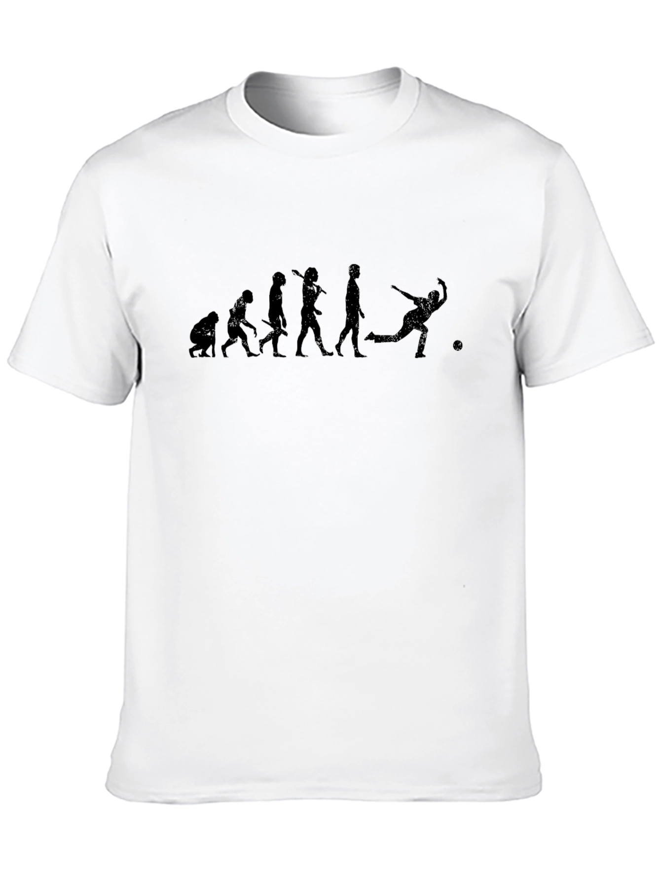 Black Bowling Evolution Black T-Shirt view 10