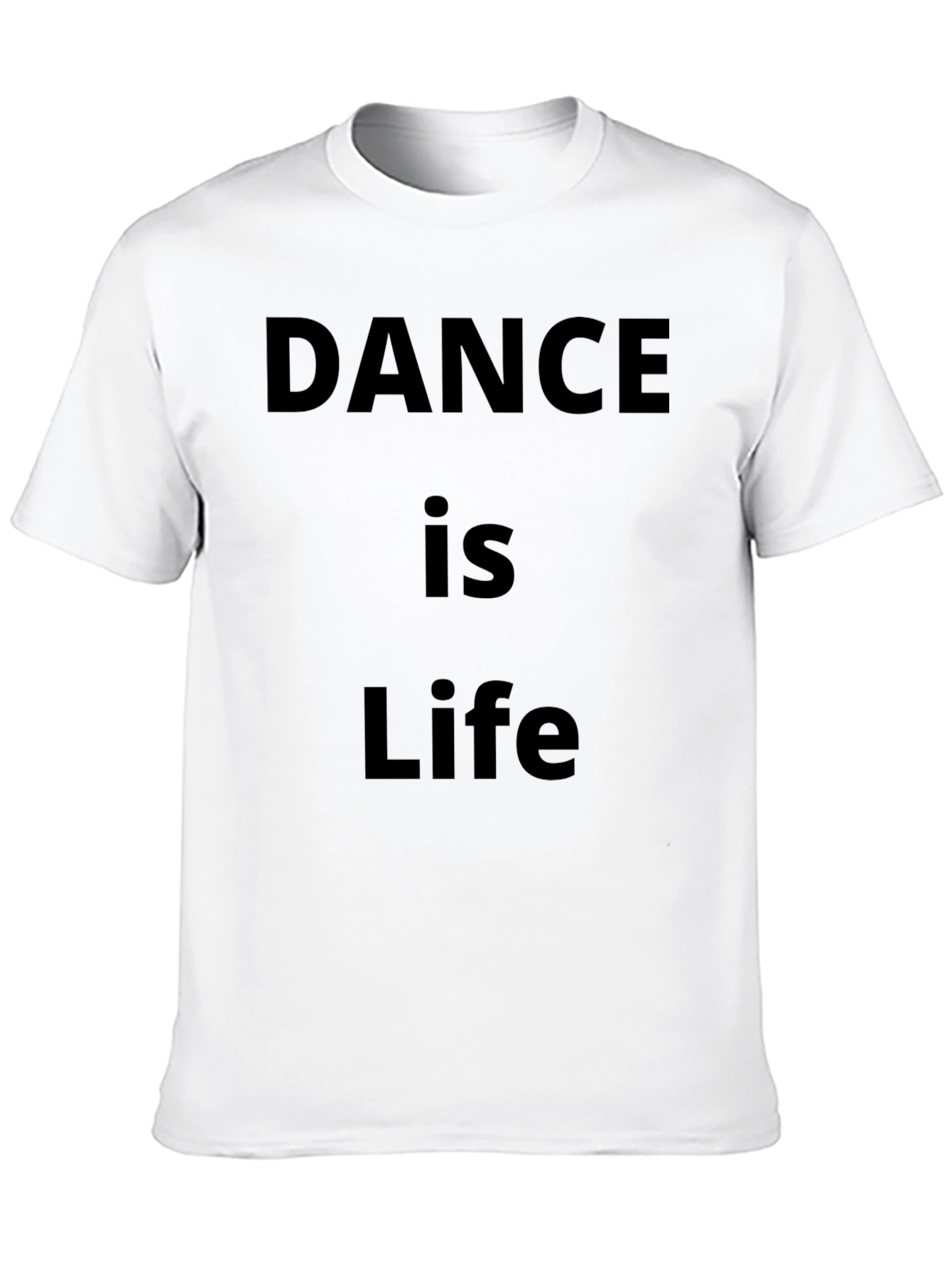 Black Dance is Life T-Shirt - Black Graphic Tee view 10
