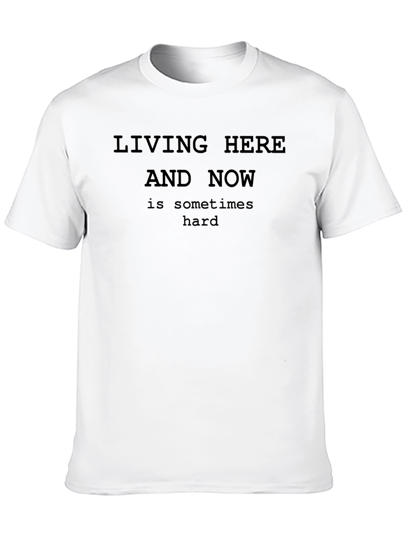 Black Living Here & Now Graphic Tee view 10