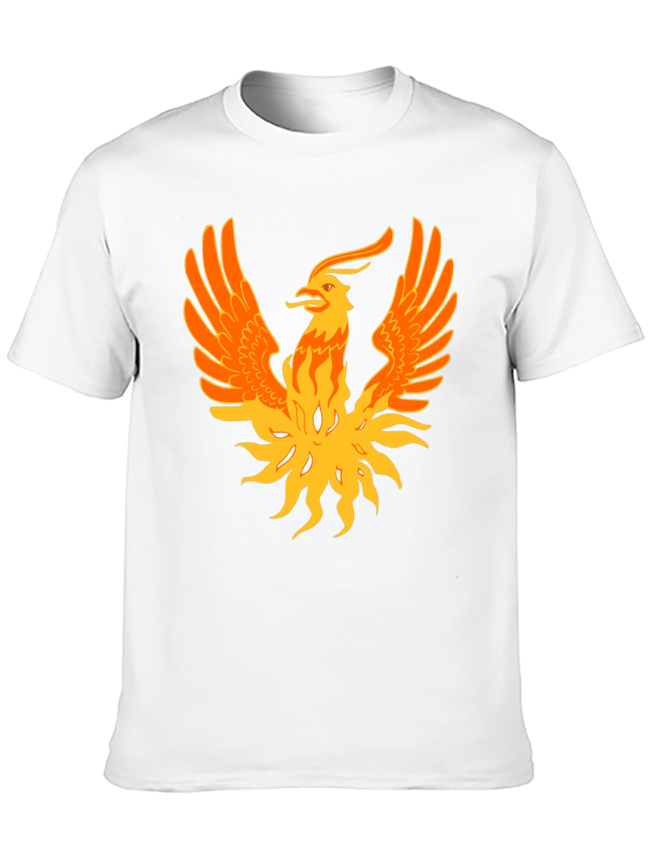 Black Phoenix Graphic Print Black Tee view 10