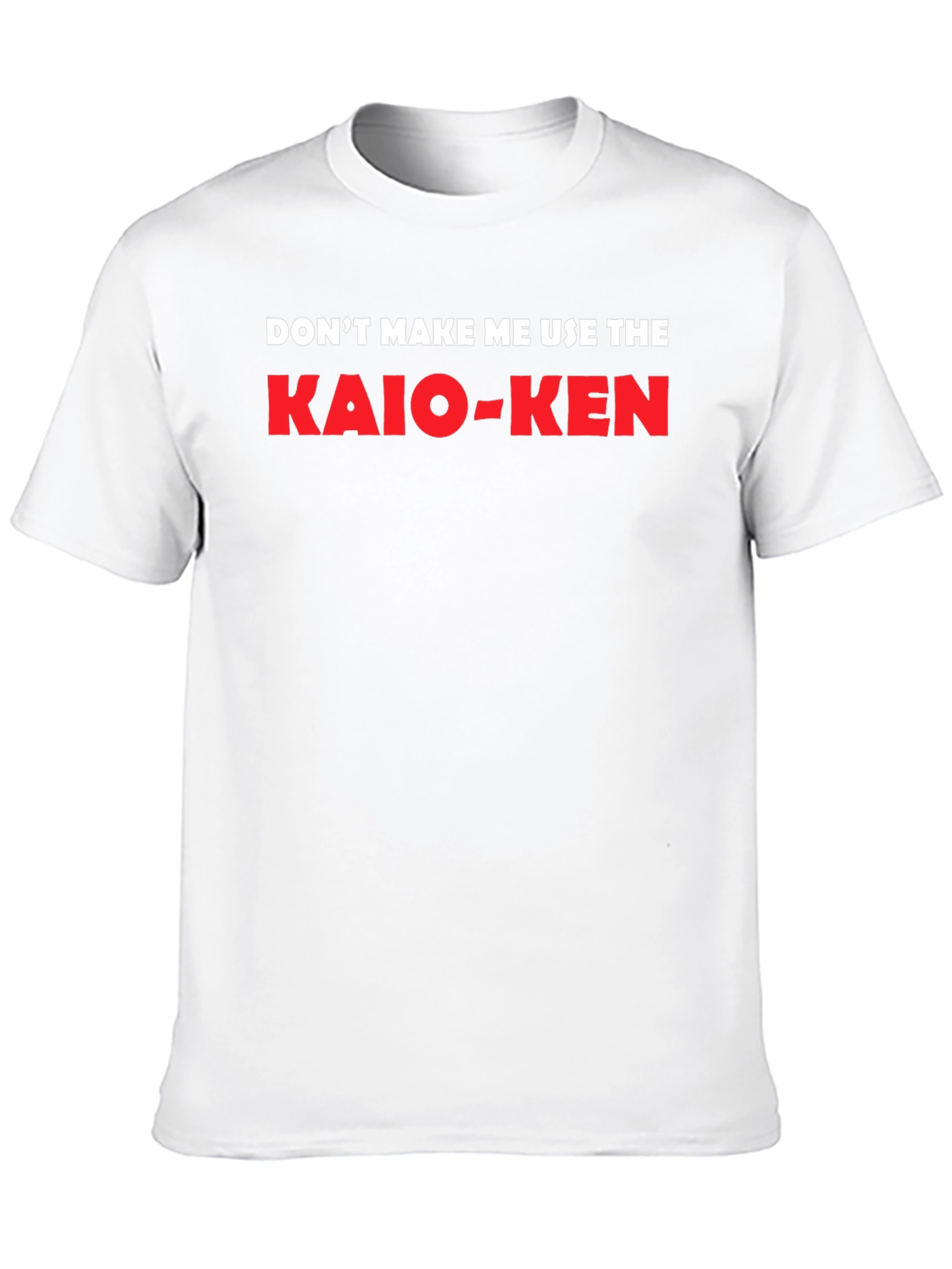 Black Kaio-Ken T-Shirt - Black Graphic Tee for Anime Fans view 10