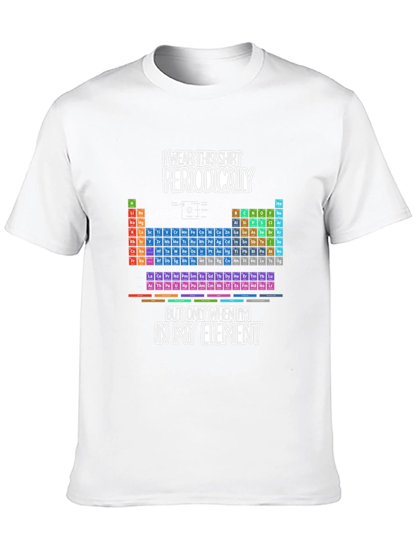 Periodic Table T-Shirt - "In My Element" Funny Science Tee - 10