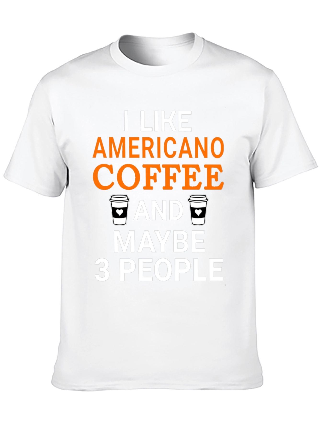 Black Americano Coffee Lover T-Shirt - Funny Graphic Tee view 10