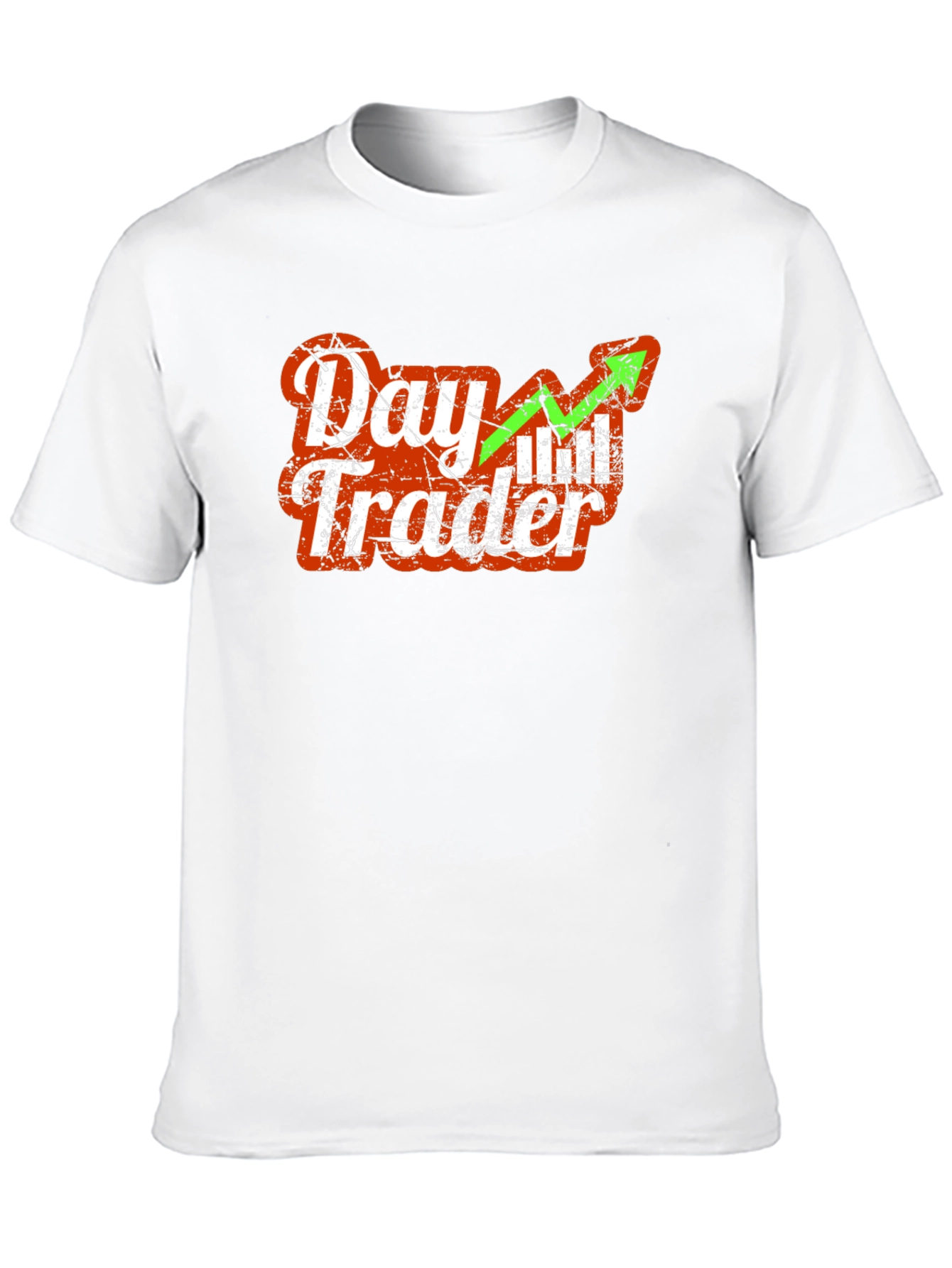Black Day Trader Graphic T-Shirt - Stock Market Apparel view 10