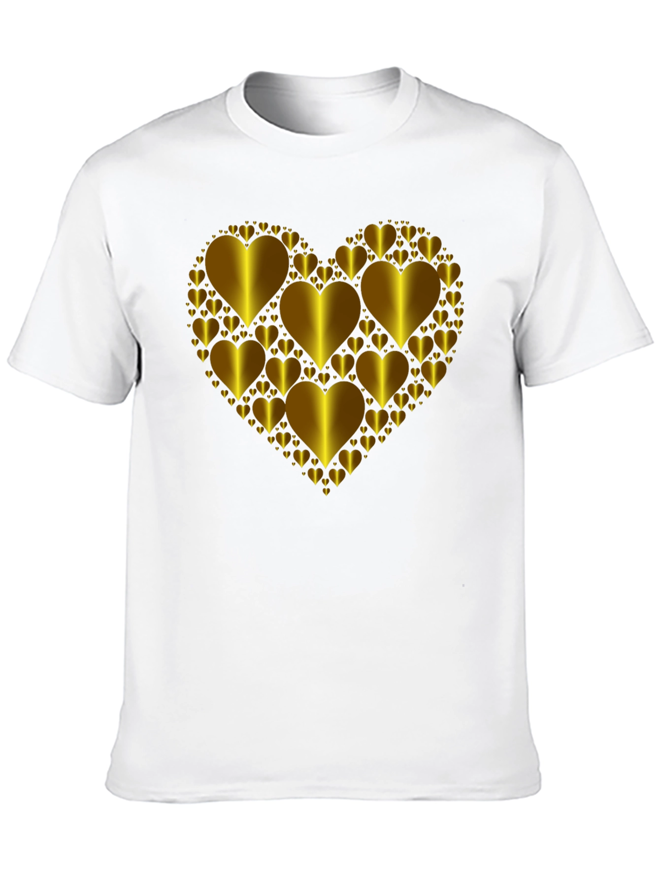 Black Heart of Gold Graphic Tee - Modern Fit view 10