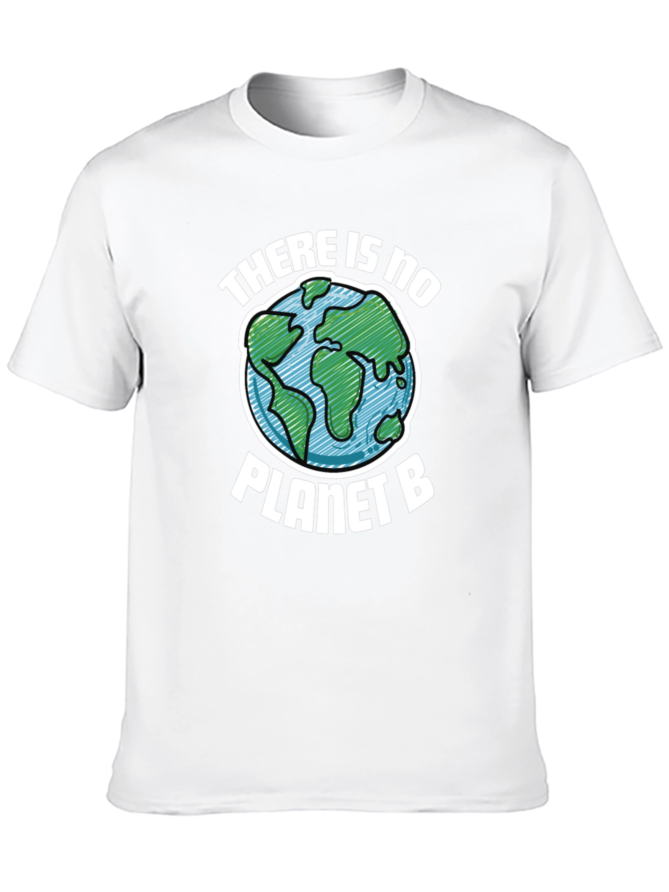 Black No Planet B T-Shirt - Save the Earth! view 10