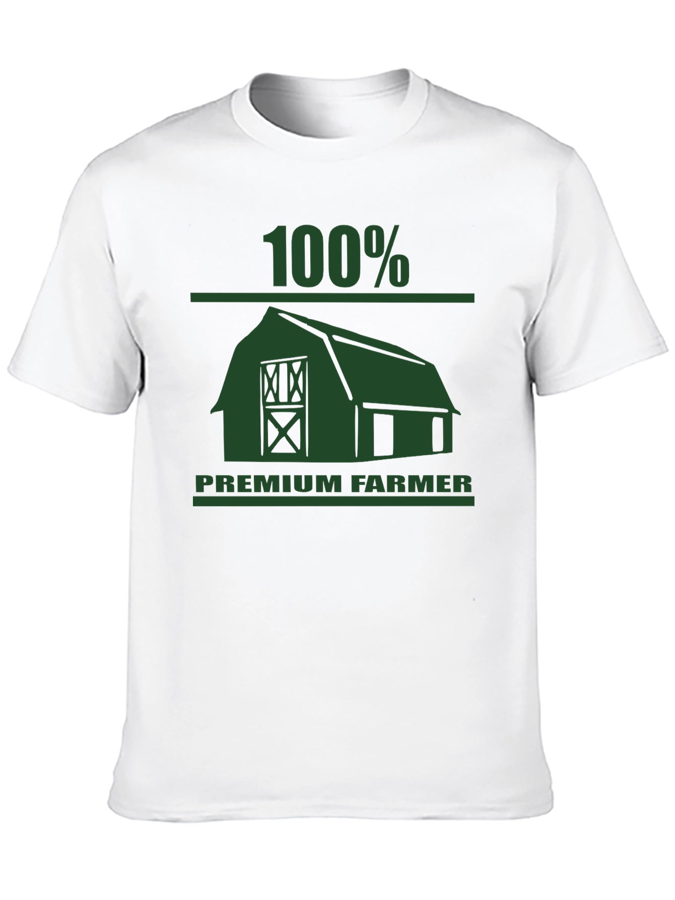 Black 100% Premium Farmer Graphic Tee - Soft Cotton view 10