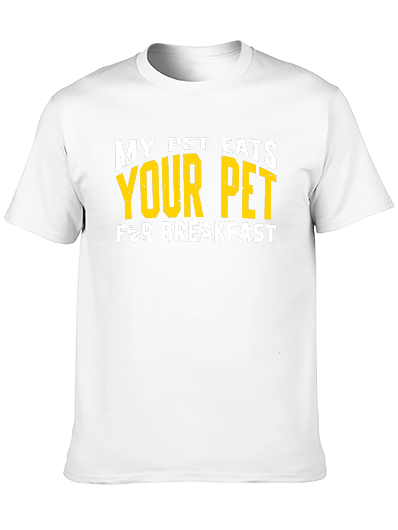 Black My Pet Eats Your Pet Graphic Tee view 10