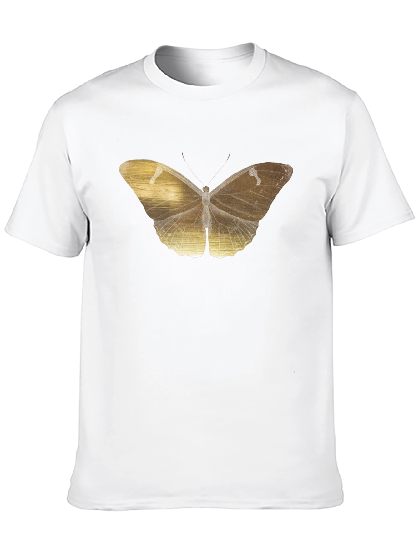 Black Butterfly Graphic Tee - Black Cotton Blend view 10