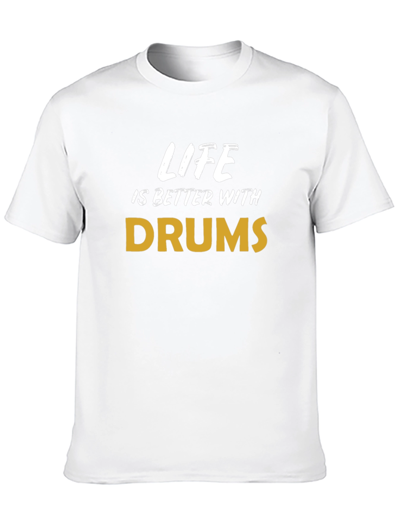 Black Life is Better with Drums T-Shirt view 10