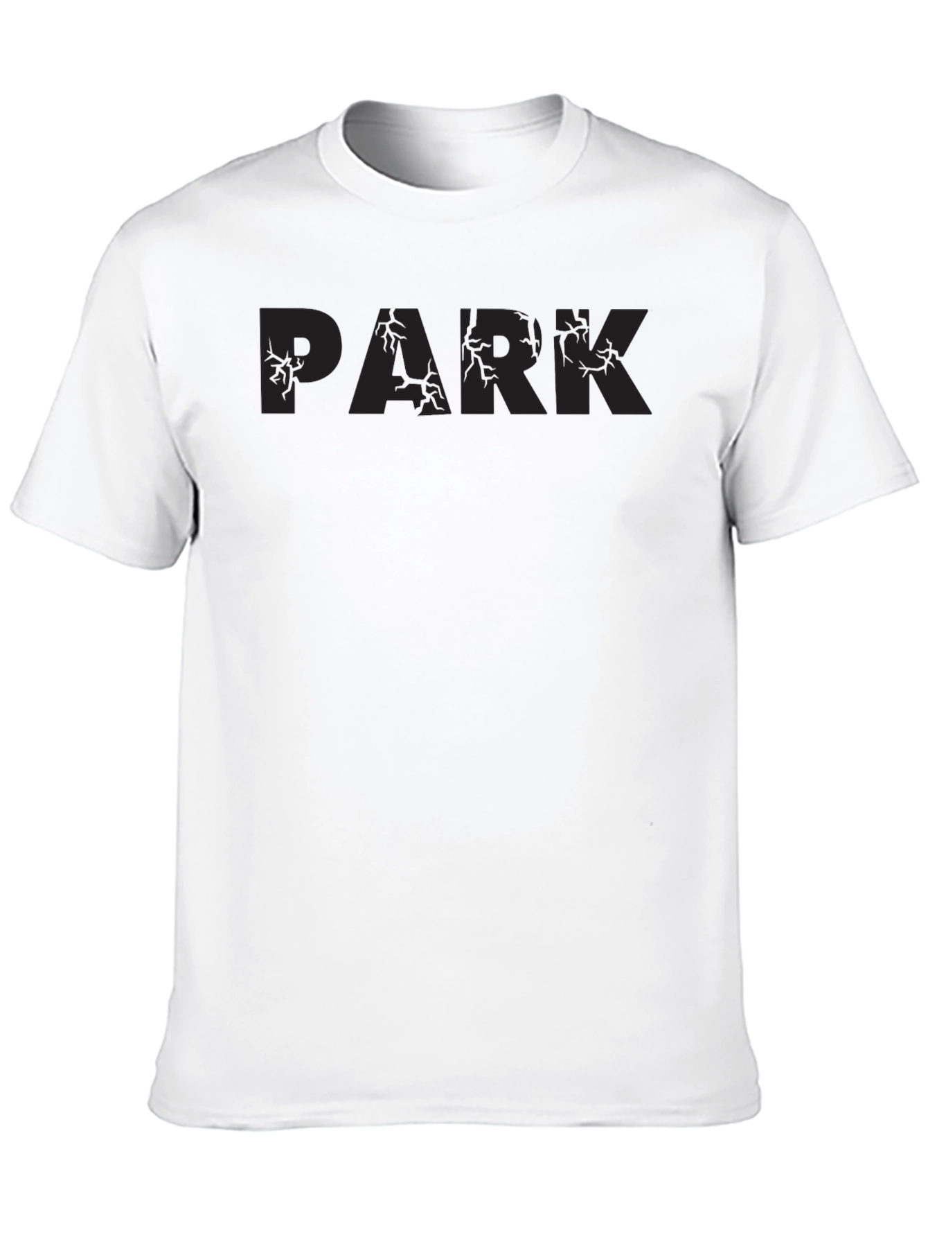 Black Men's Black PARK Graphic Tee view 10