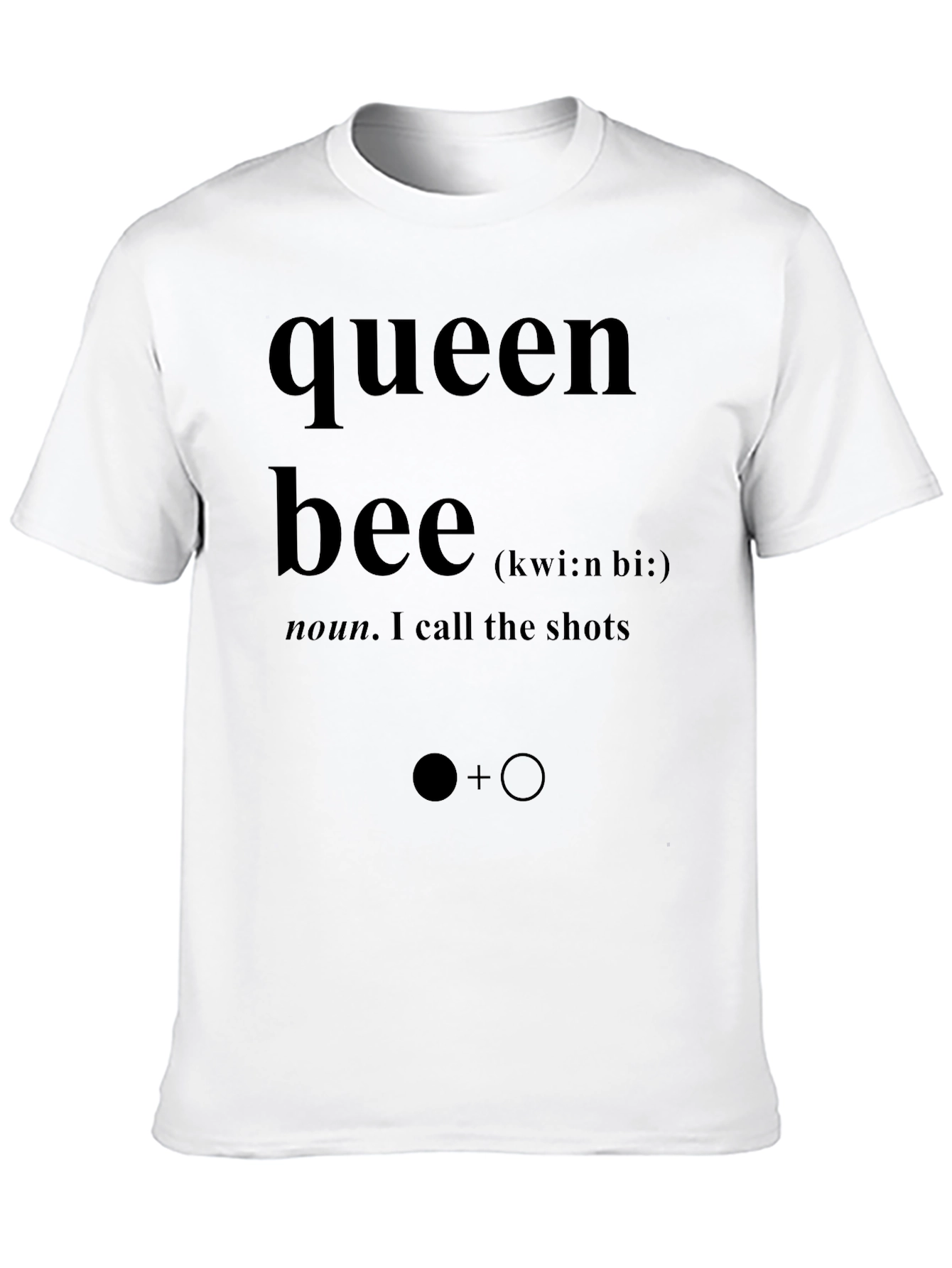 Black Queen Bee Graphic T-Shirt - Unisex view 10