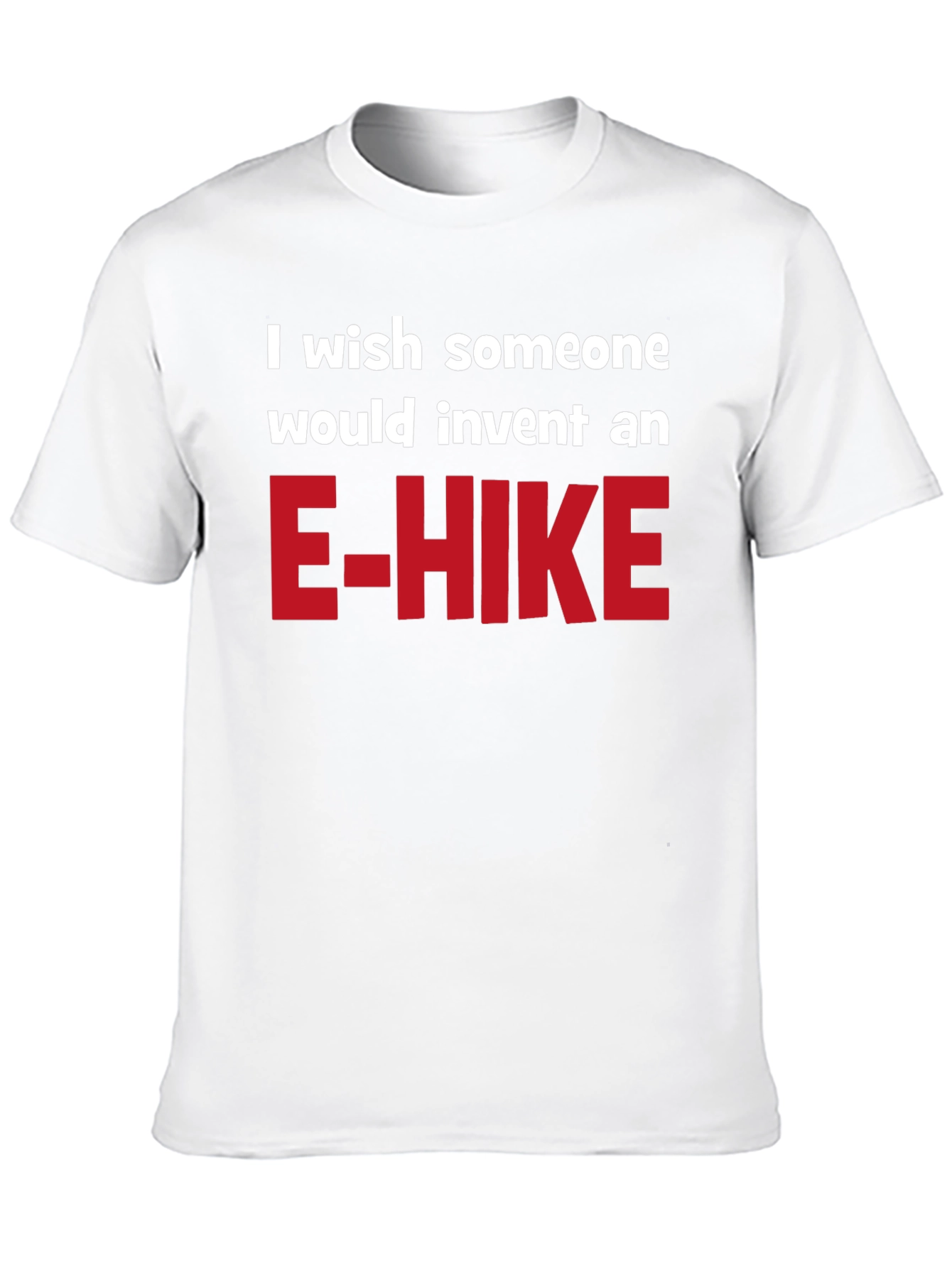 Black E-Hike Wish Graphic T-Shirt view 10