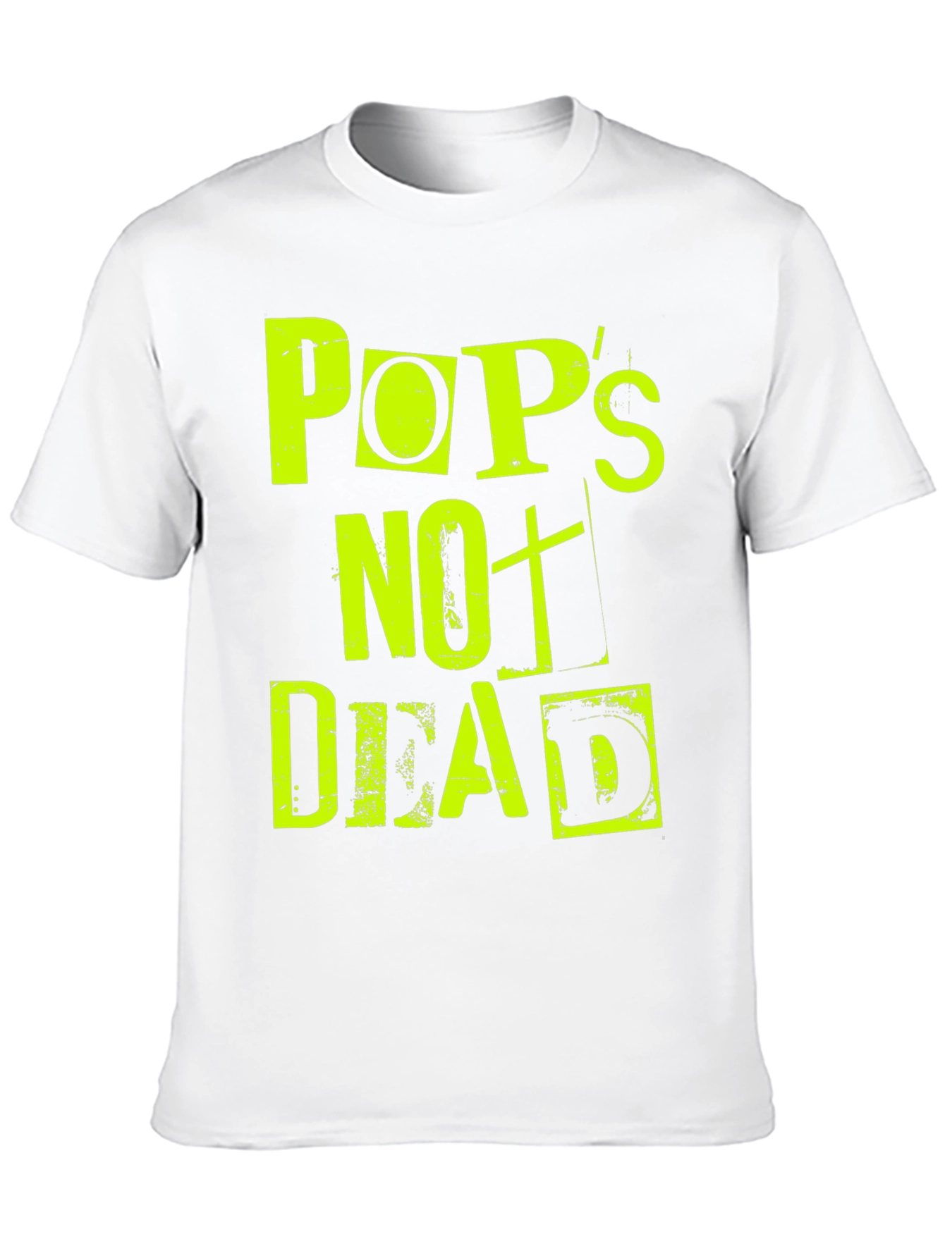 Black Pops Not Dead Graphic Print Tee view 10