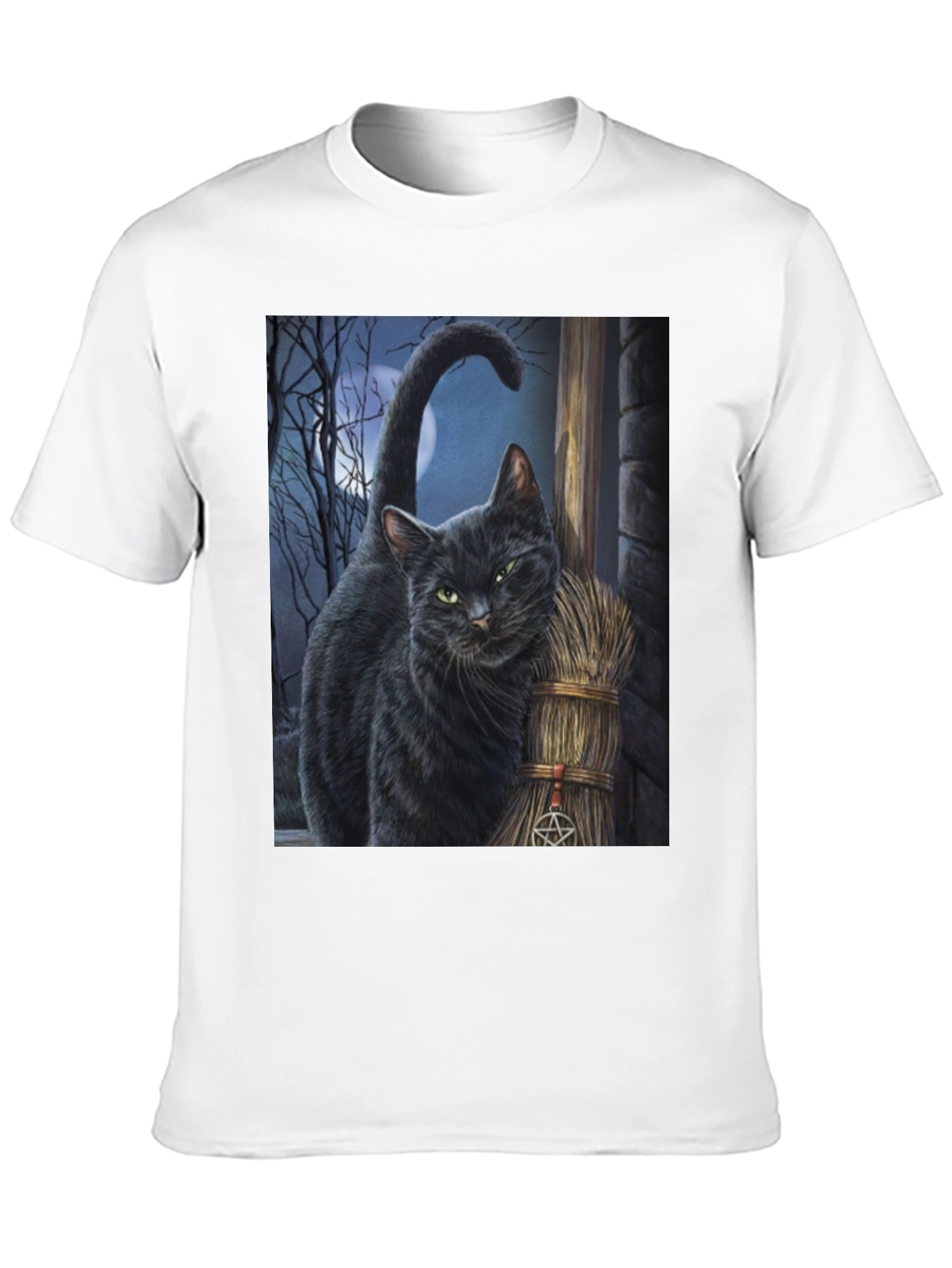 Black Black Cat Witchcraft T-Shirt view 10