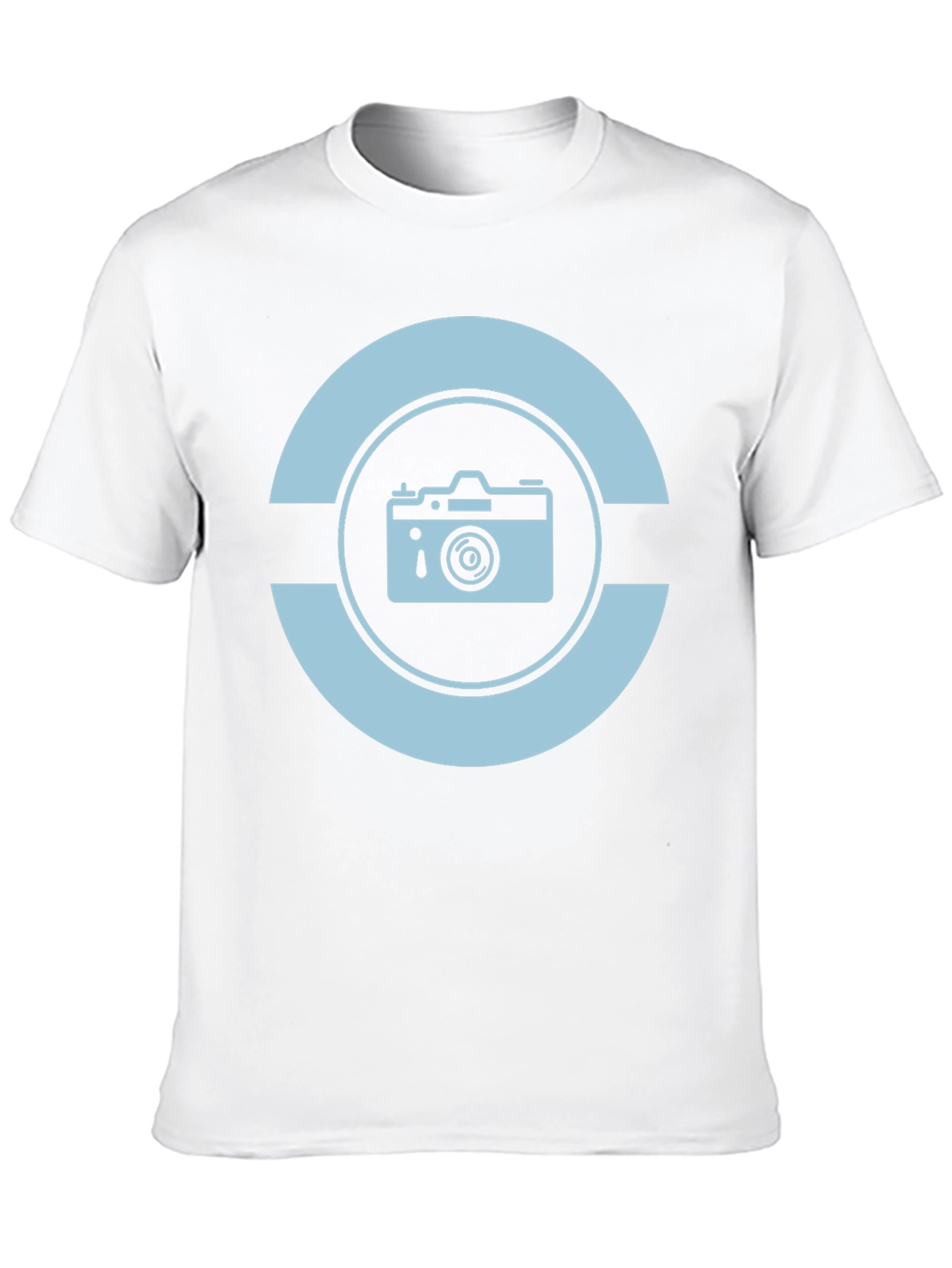 Black Retro Camera Graphic T-Shirt - Black view 10