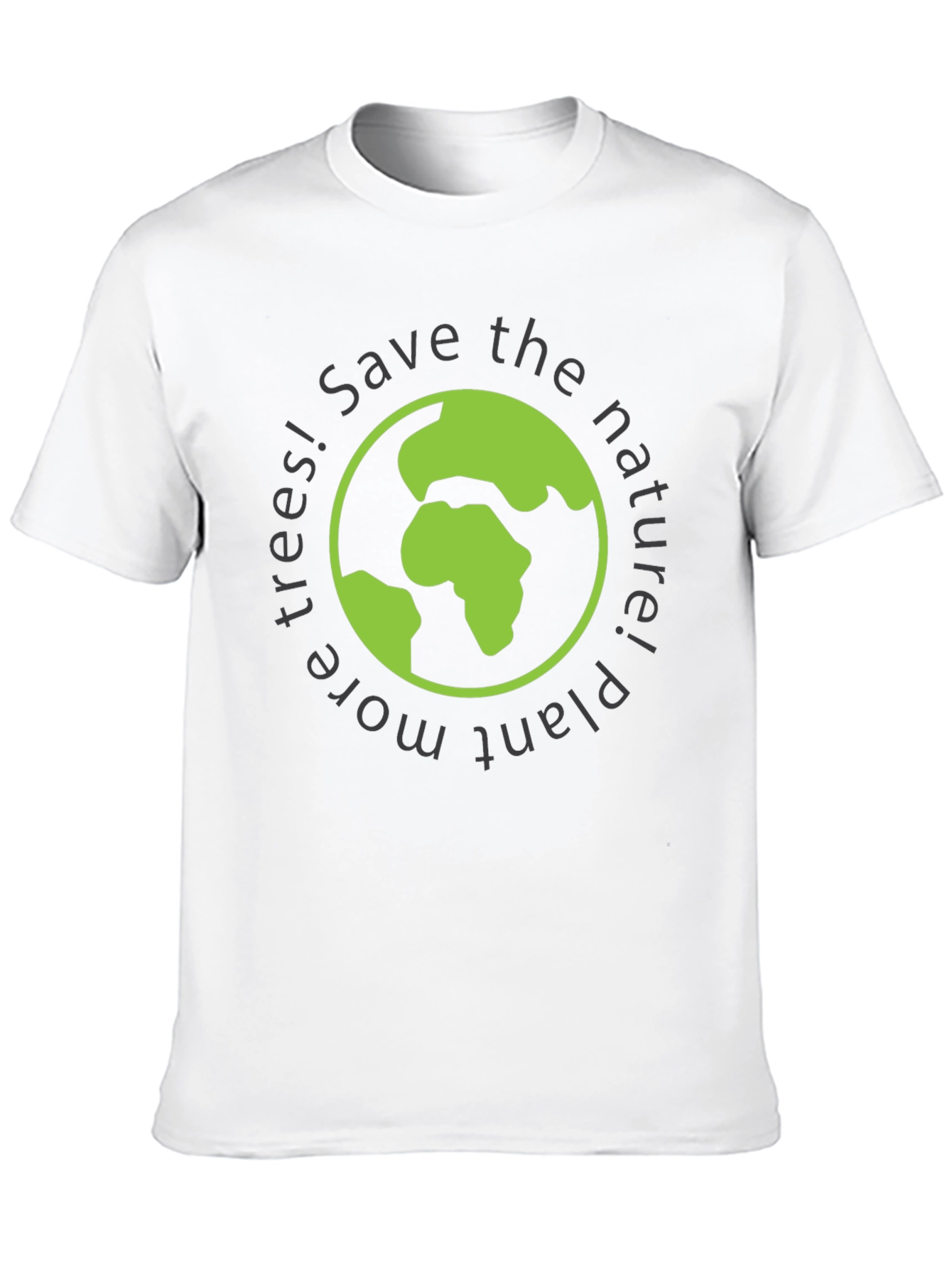 Eco-Friendly Save Nature Graphic Tee - 10