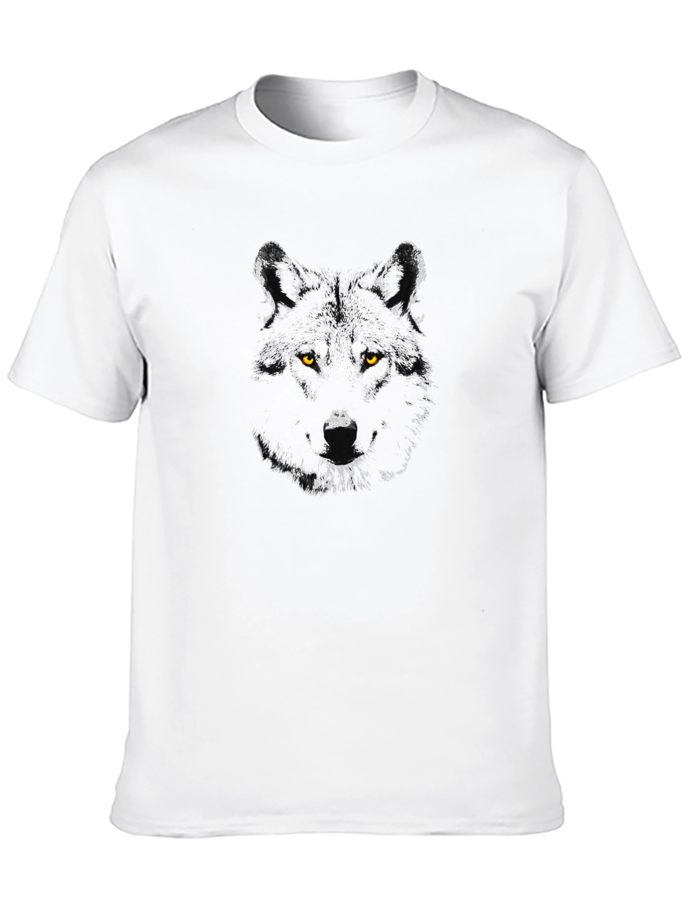 Black Black Wolf Graphic Tee - Fierce Style view 10