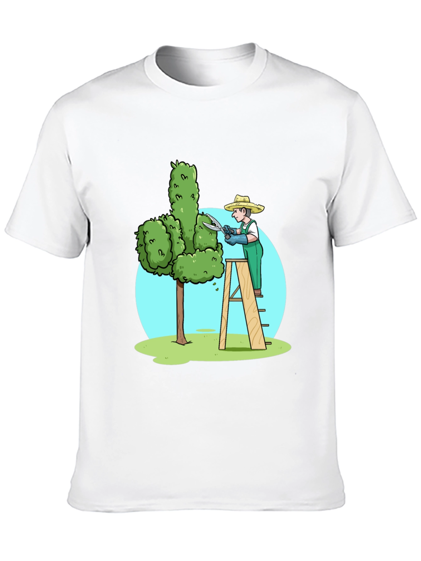Black Funny Garden Humor T-Shirt view 10