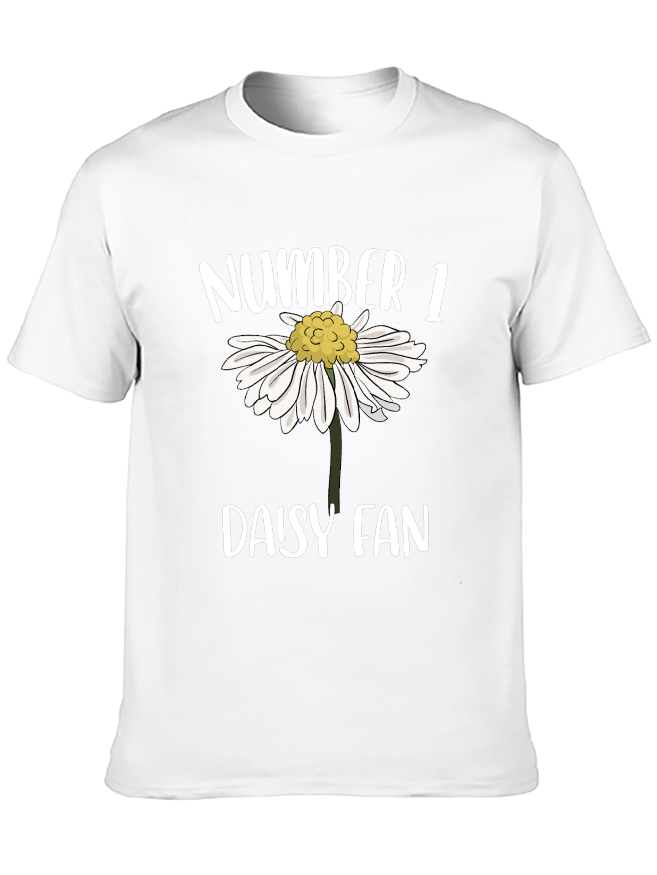 Number 1 Daisy Fan Graphic T-Shirt - 10
