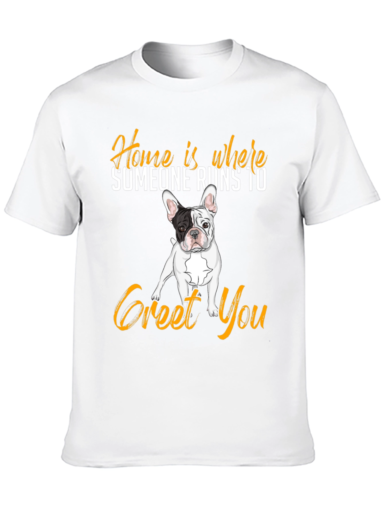 Black Home is Where Dog Runs T-Shirt view 10