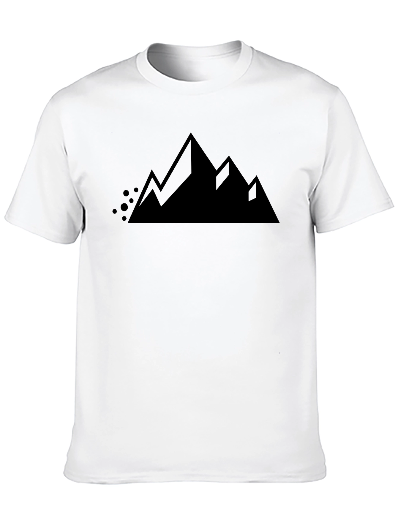 Black Mountain Graphic Tee - Black Cotton Blend view 10
