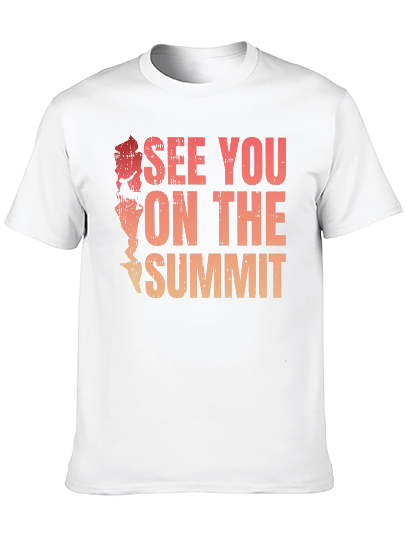 Black See You On The Summit T-Shirt - Mountain Climbing Tee view 10