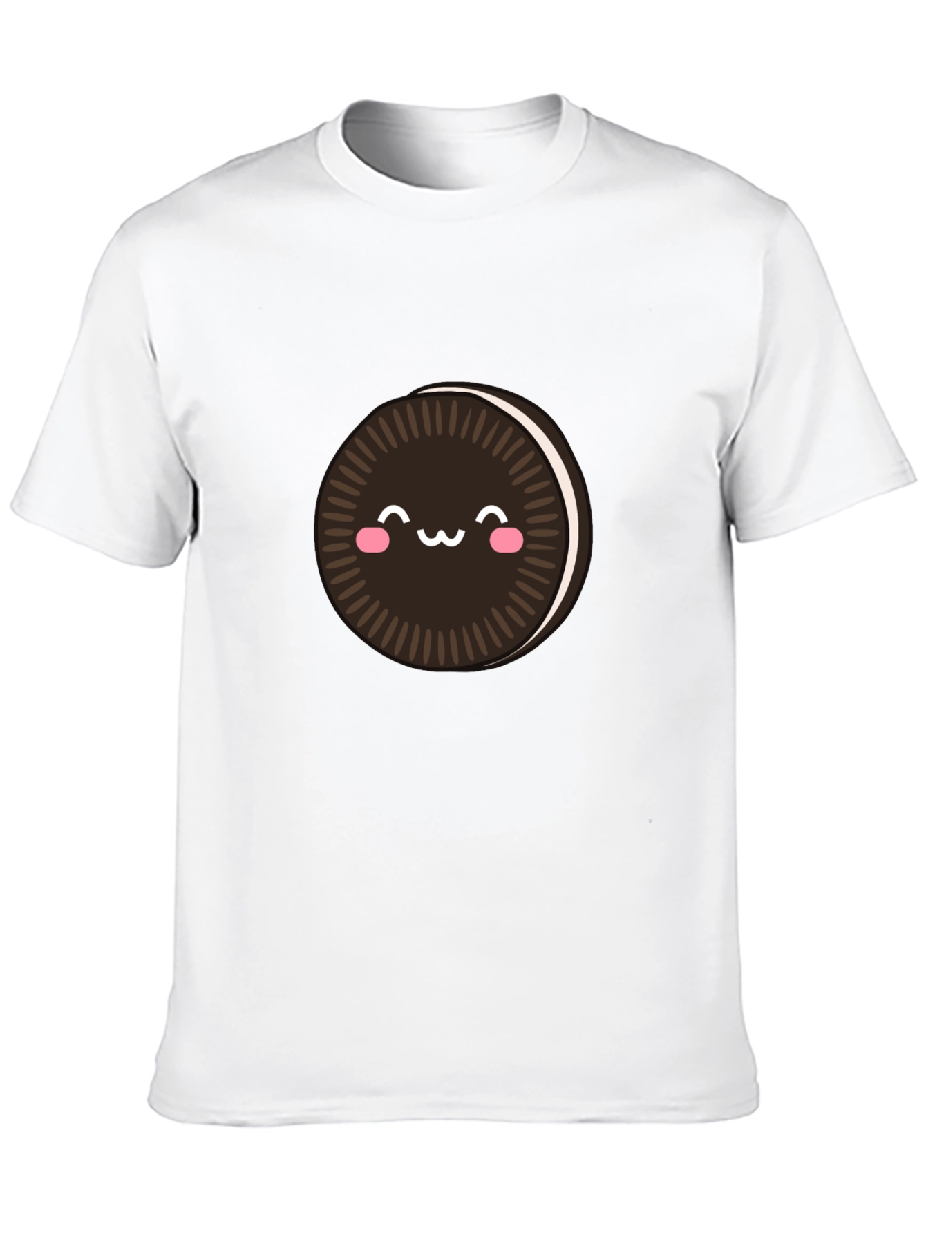 Kawaii Oreo Cookie T-Shirt - Cute Foodie Tee - 10