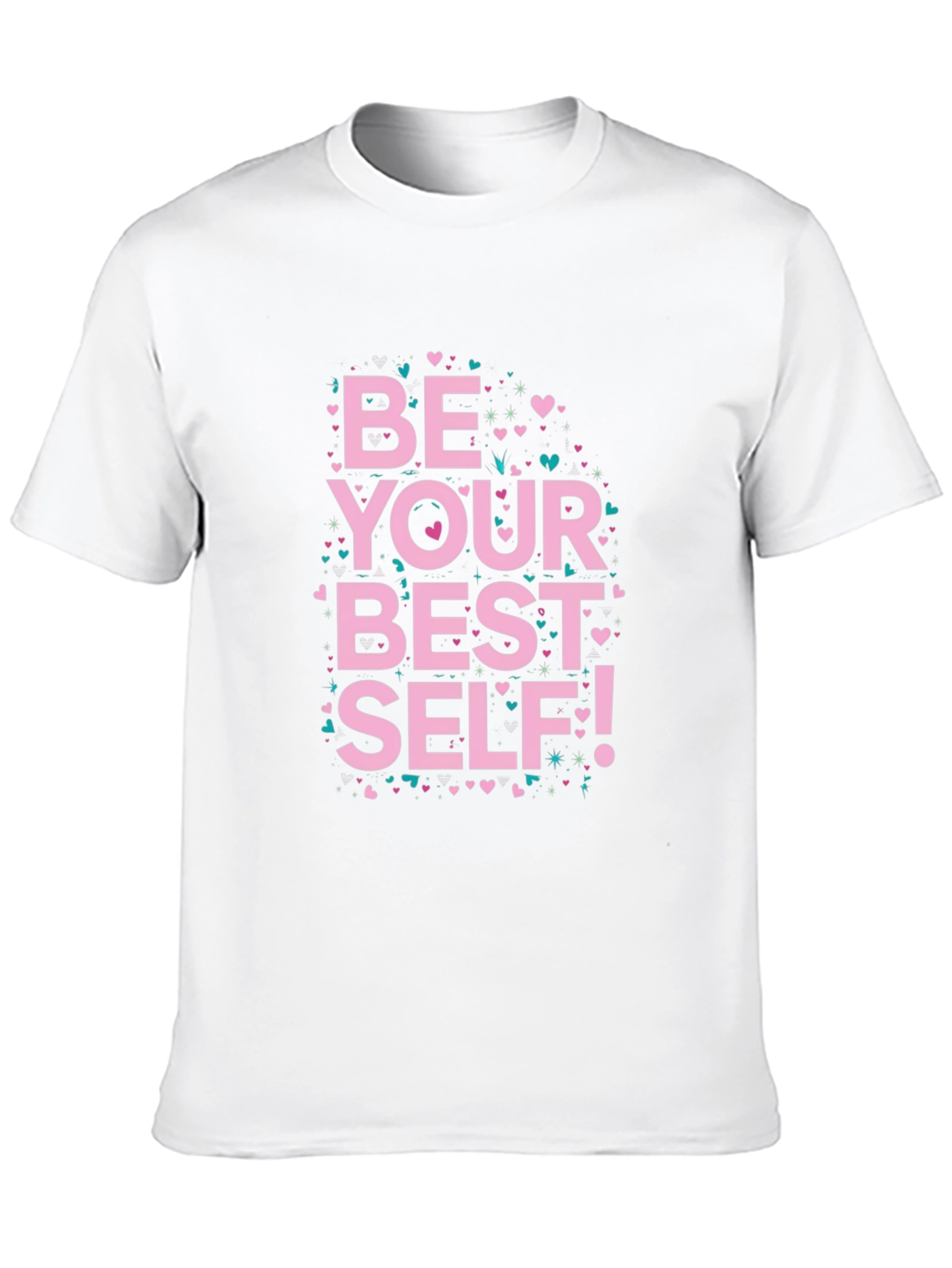 Black Be Your Best Self Graphic Tee view 10