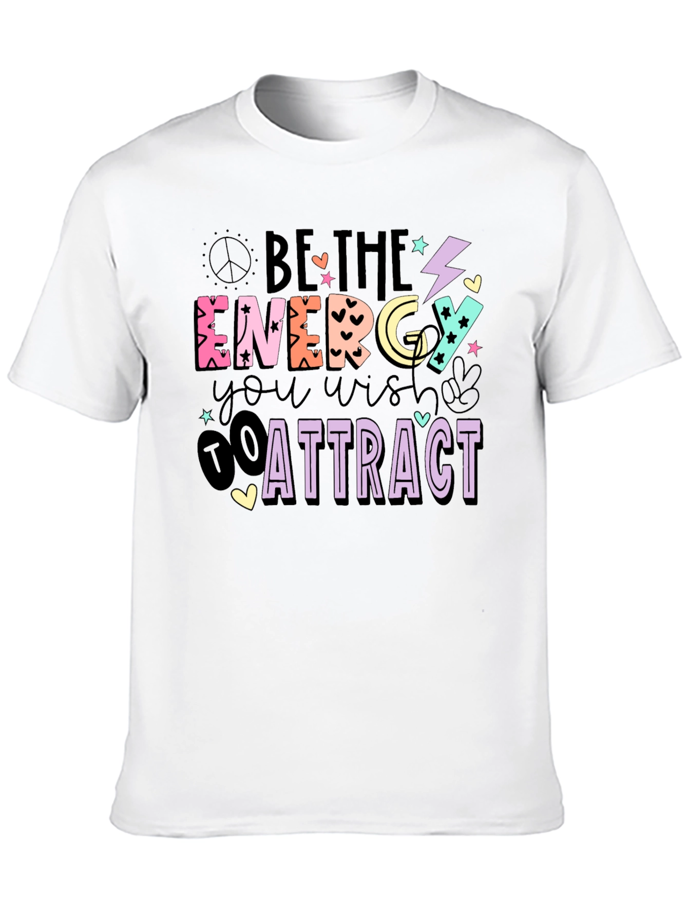 Black Be the Energy T-Shirt view 10