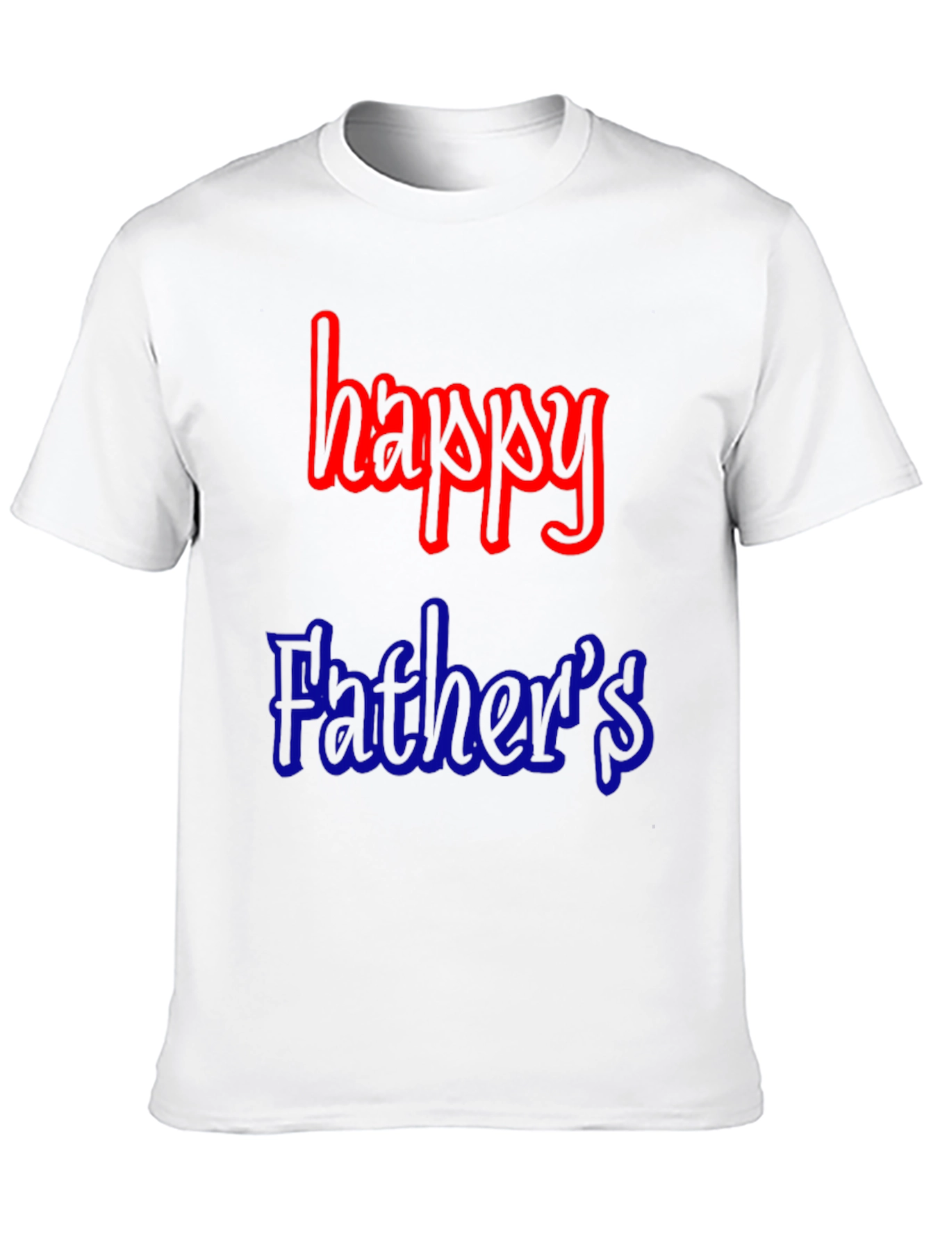 Black Happy Father's Day Black T-Shirt view 10
