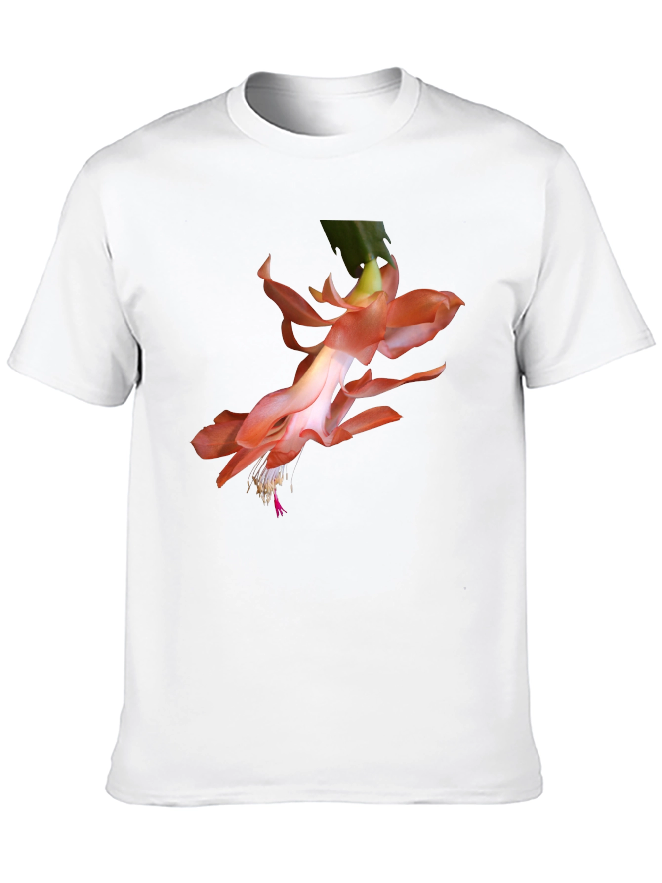 Black Floral Graphic Tee - Black Casual Shirt view 10