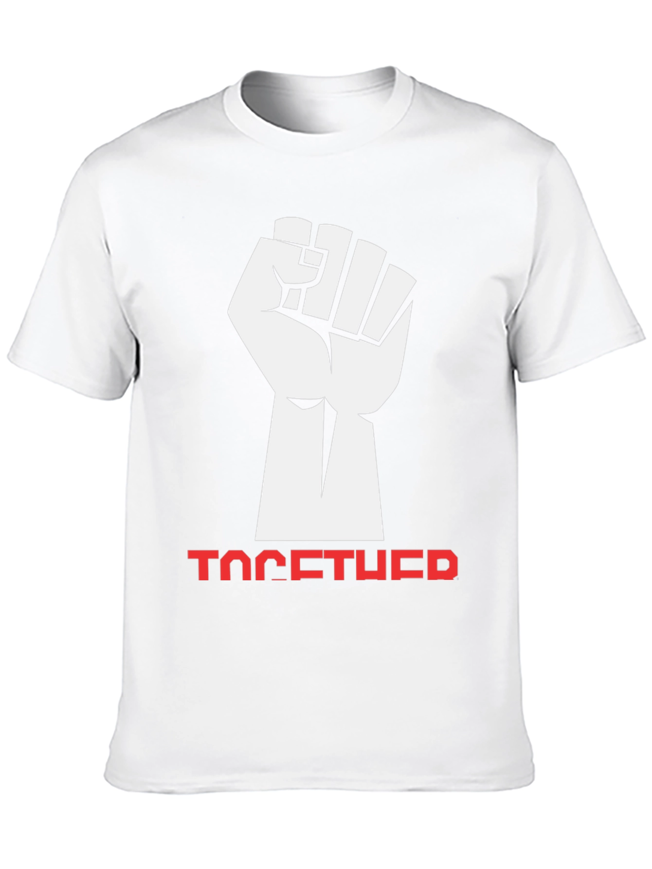 Together Fist Graphic Tee - Solidarity & Unity - 10