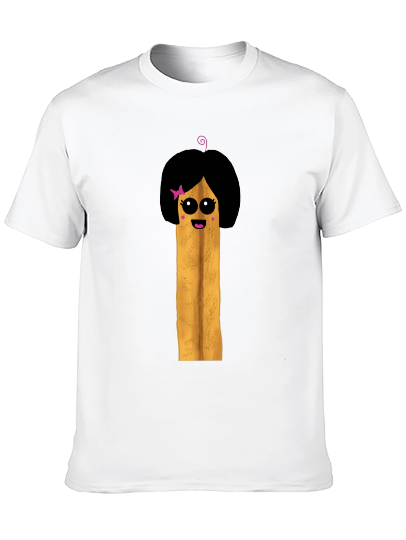 Funny Fry Girl T-Shirt - Cute Foodie Tee - 10
