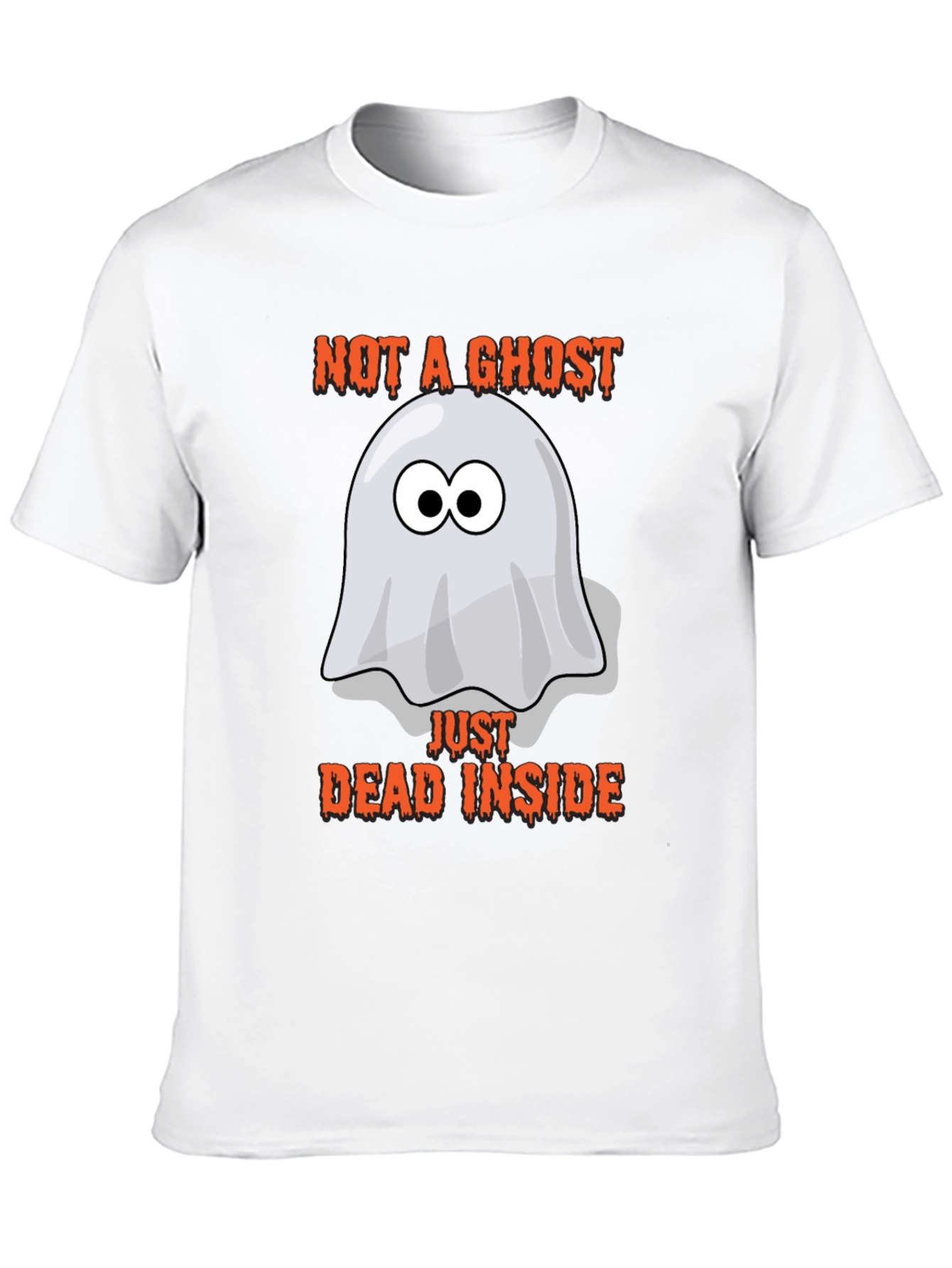 Black Not A Ghost, Just Dead Inside T-Shirt view 10
