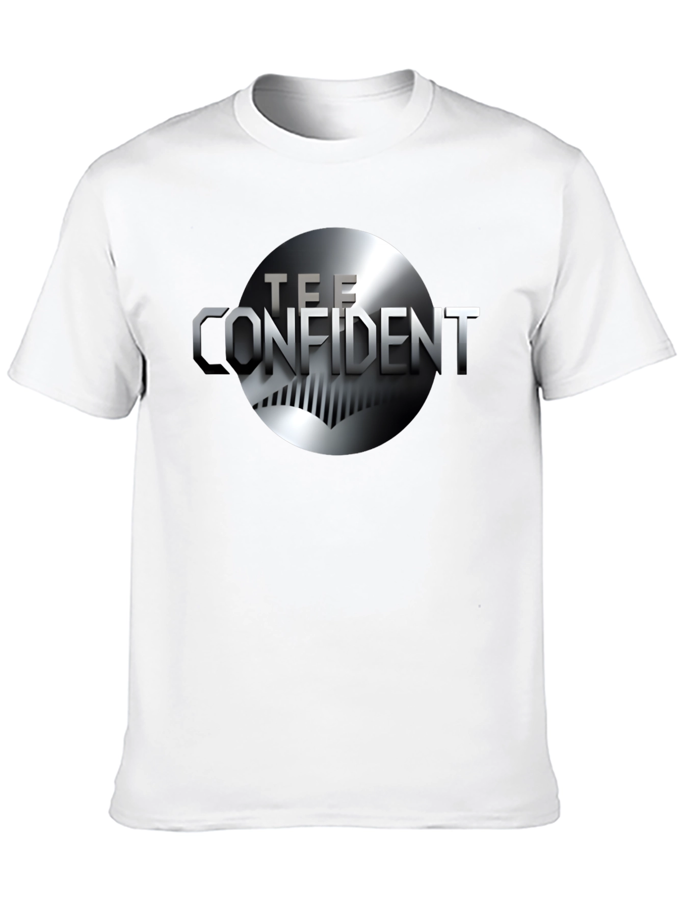 Black Tee Confident Black Graphic T-Shirt - Modern Design view 10
