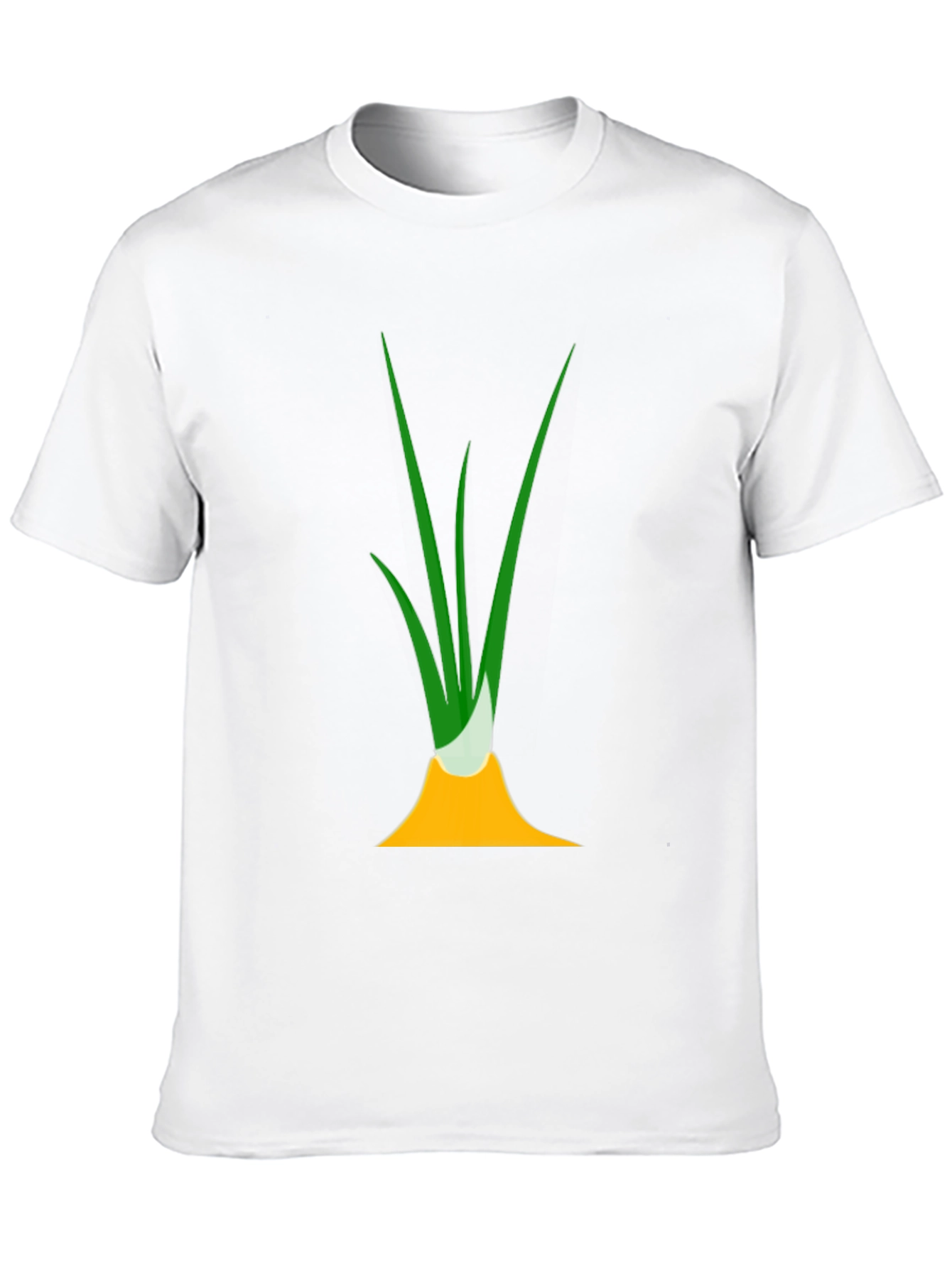 Black Funny Onion Graphic Tee - Black Cotton T-Shirt view 10
