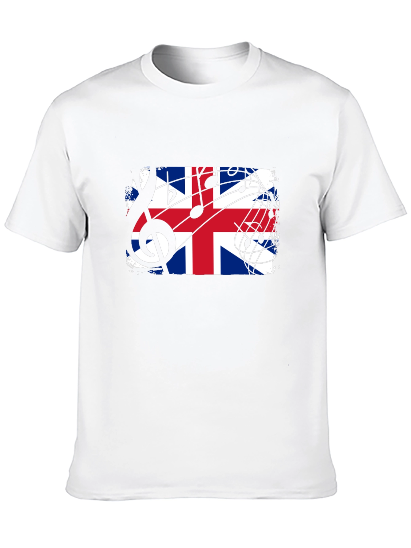 Black Union Jack Music Graphic Tee view 10