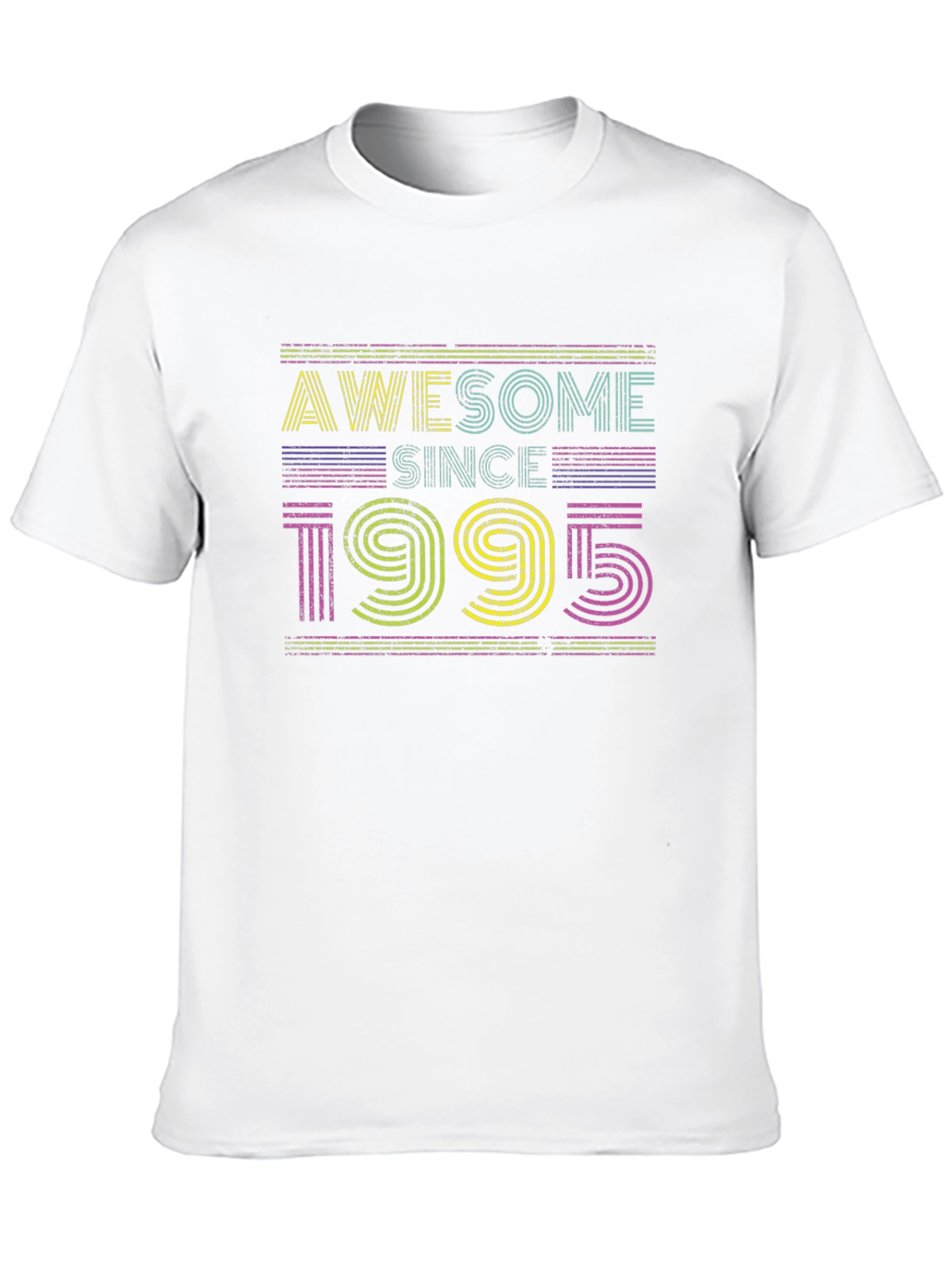 Black Awesome Since 1995 Graphic Tee view 10