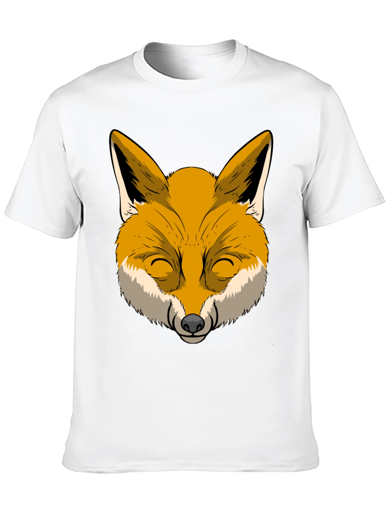 Black Fox Graphic T-Shirt - Cool Animal Design view 10