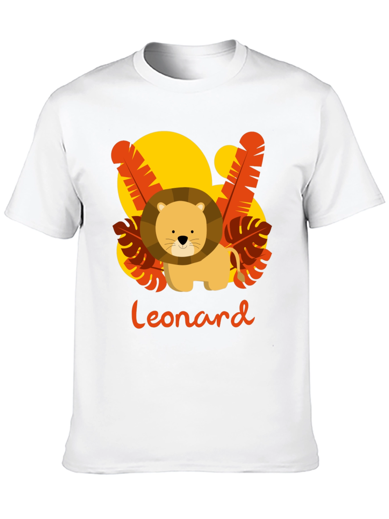 Black Personalized Lion Cub T-Shirt view 10